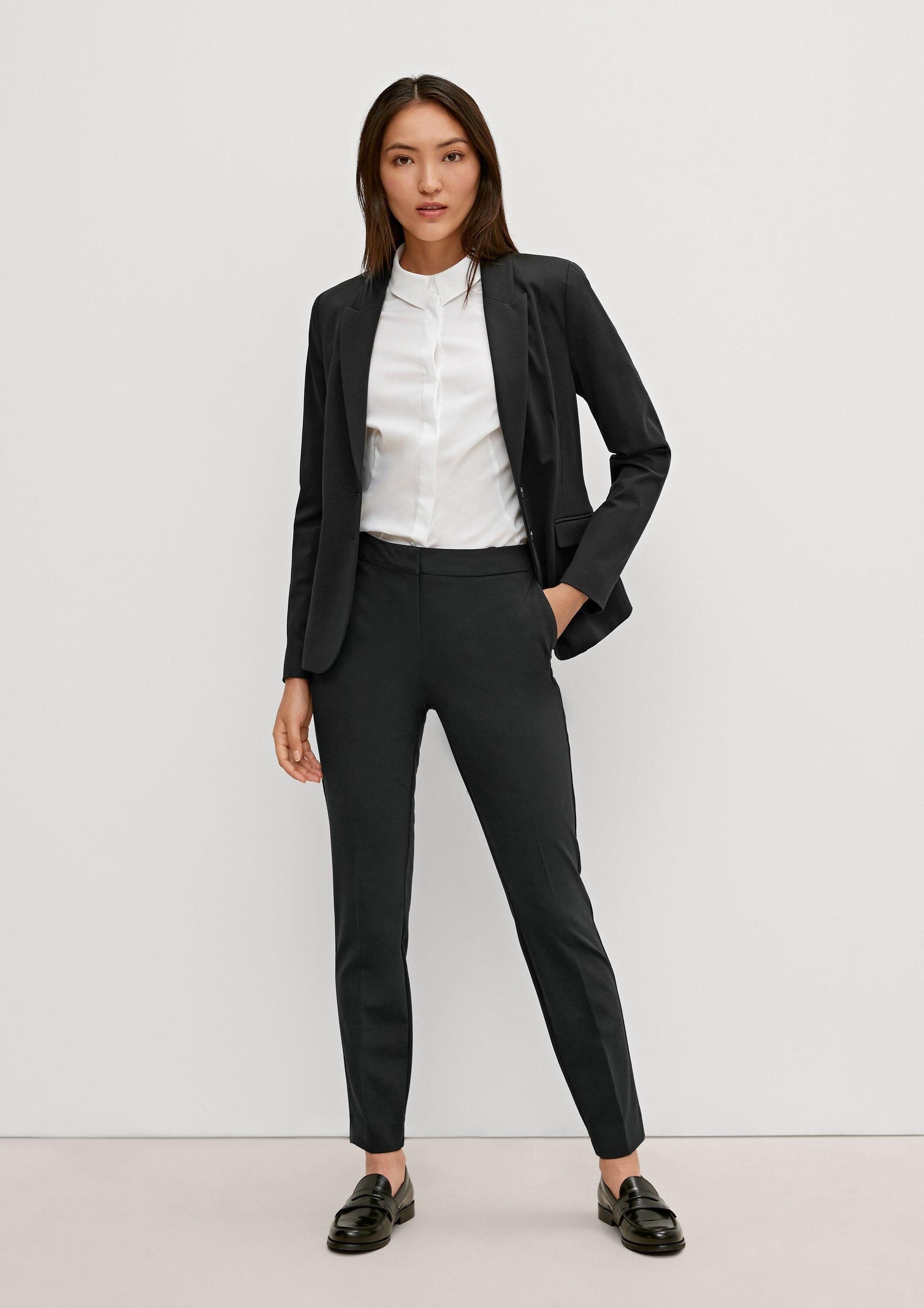 comma 7/8-Hose Hose Relaxed: 7/8-Hose in schlichtem Design günstig online kaufen