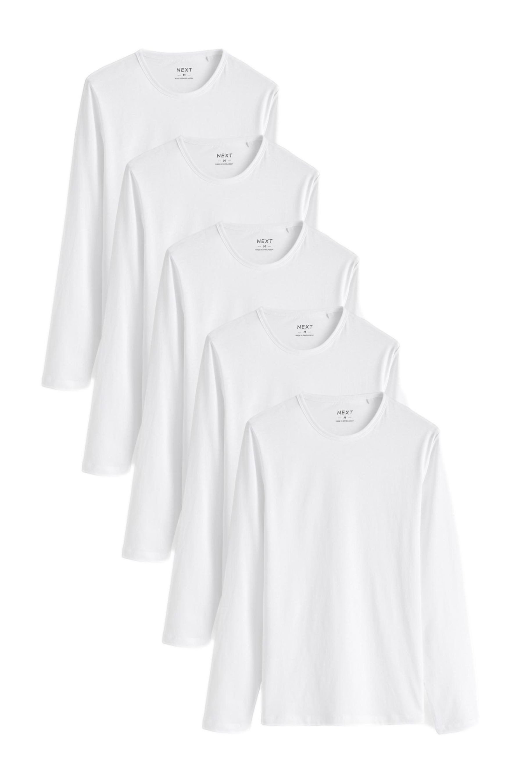 Langarmshirt Shirts, 5er-Pack