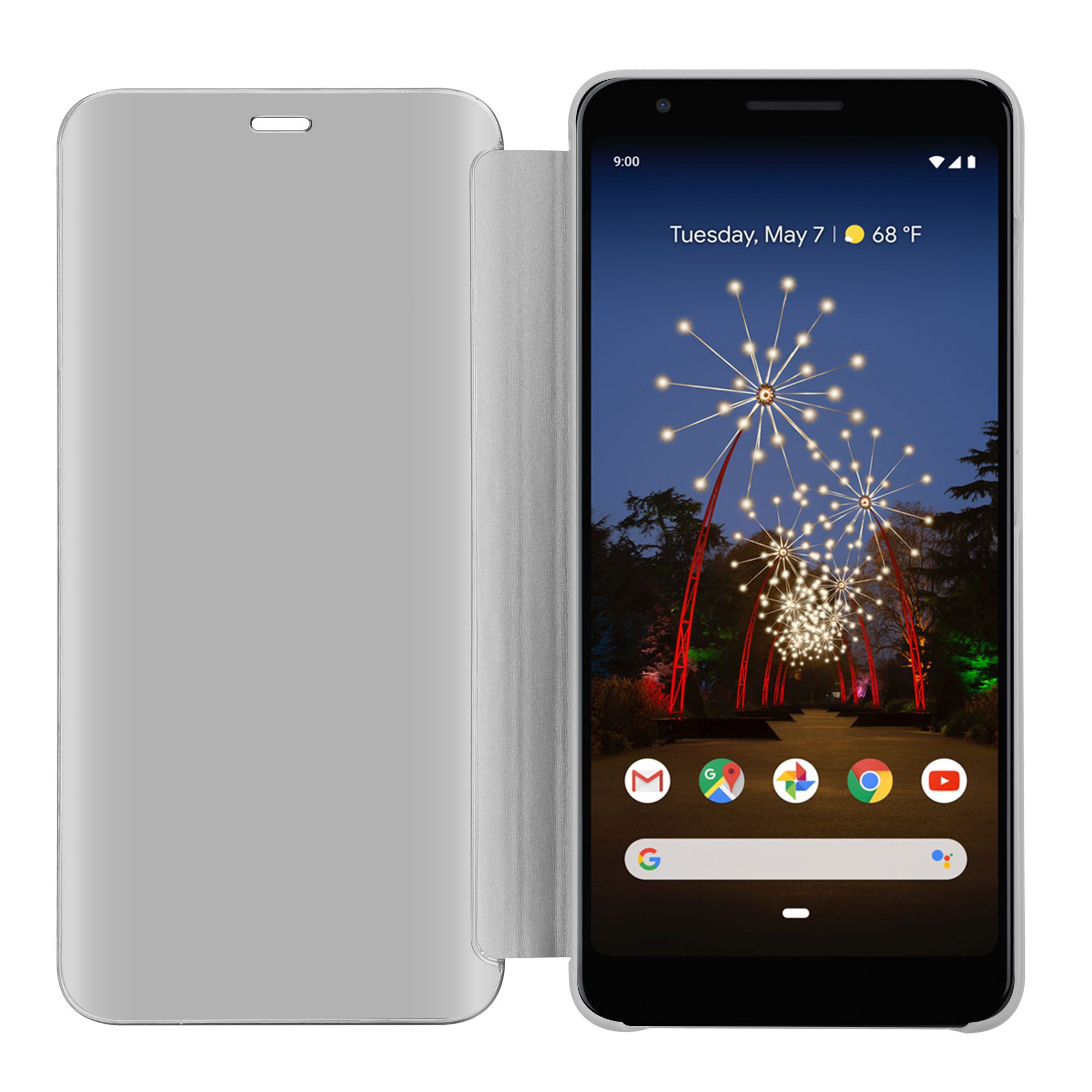 Cadorabo Handyhülle für Google PIXEL 3A XL Hülle Google PIXEL 3A XL, Klappbare Handy Schutzhülle - Hülle - mit Standfunktion und Kartenfach