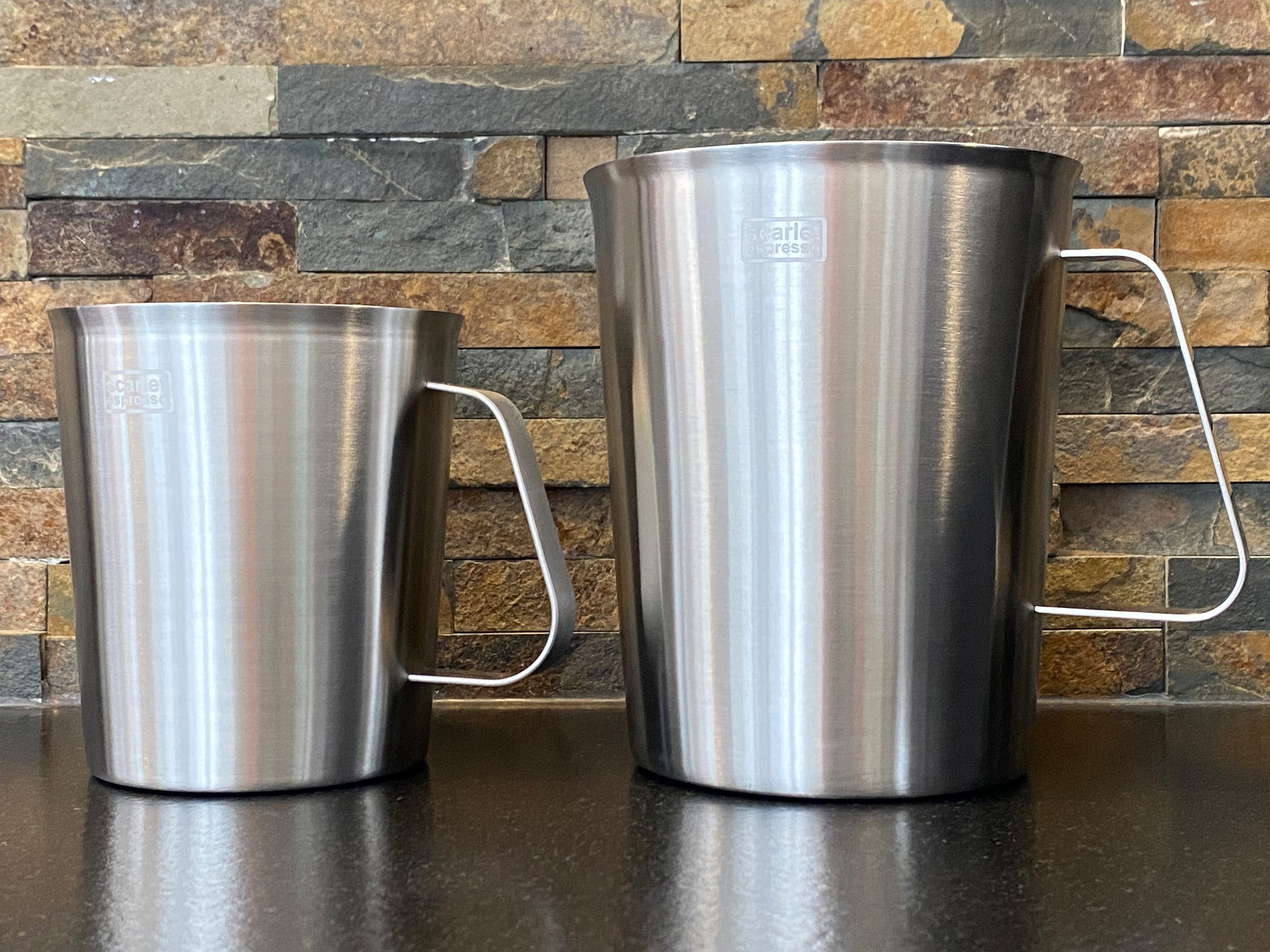 scarlet espresso Milchkännchen, scarlet espresso Milchkännchen »Graduata« Pitcher Krug Gastro Milch