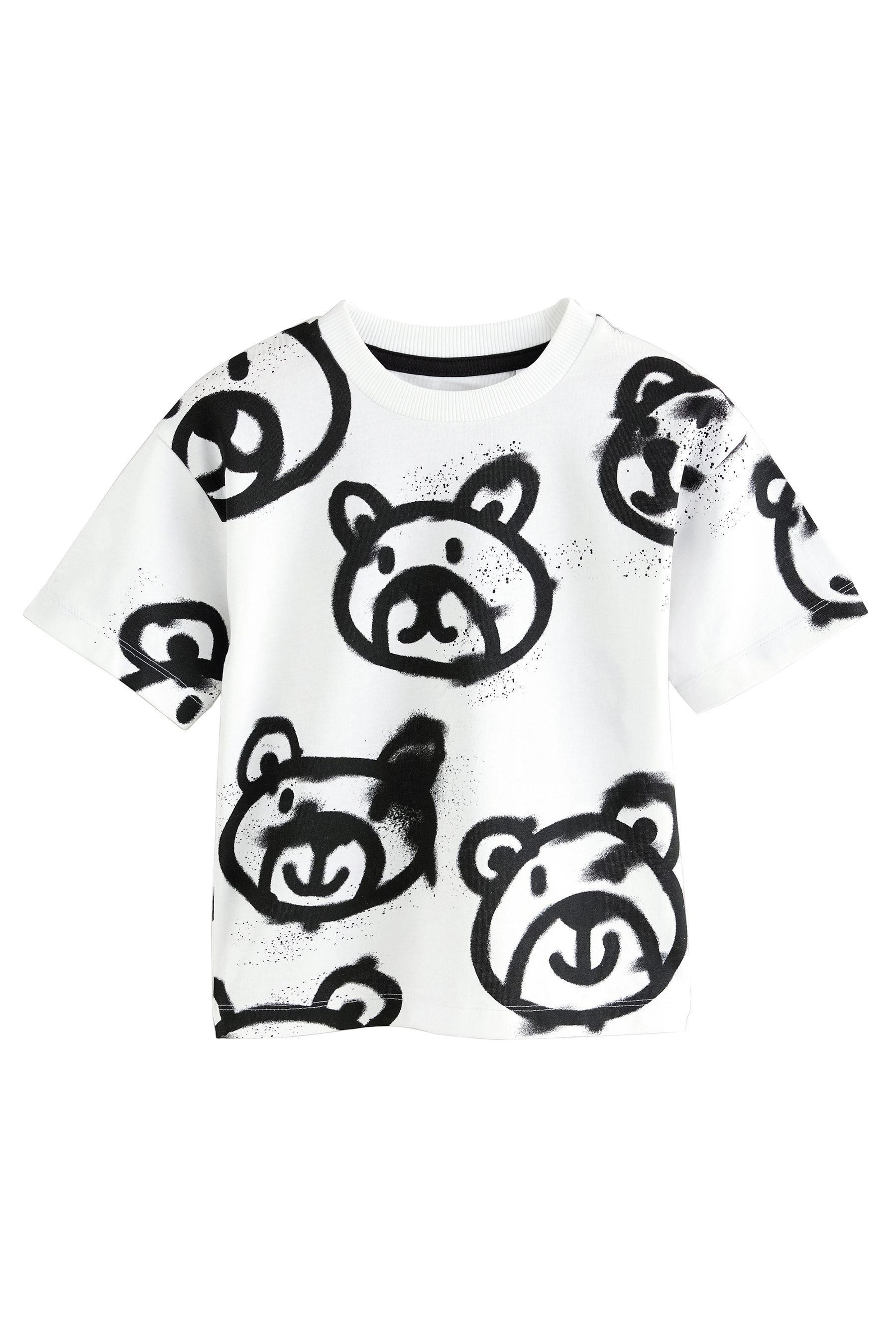 Next T-Shirt Kurzarm-T-Shirt mit durchgehendem Print günstig online kaufen
