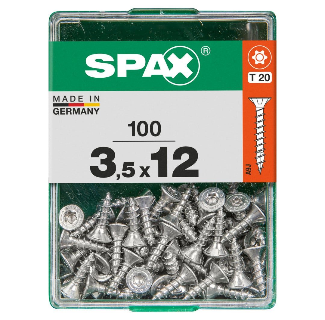 SPAX Holzbauschraube Spax Universalschrauben 3.5 x 12 mm TX 15 - 100