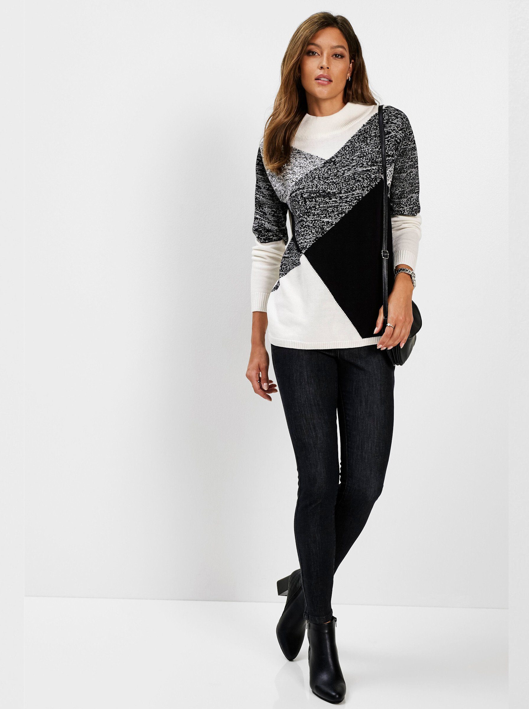 Witt Strickpullover Pullover Langarm Jersey