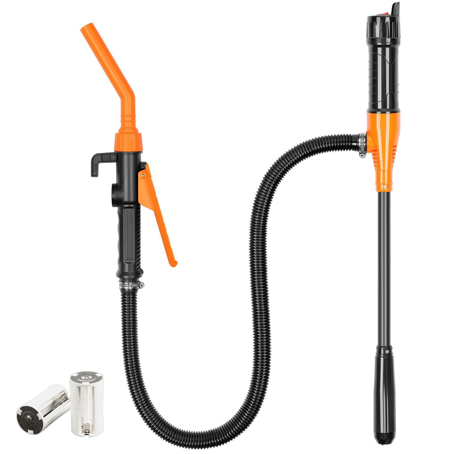 Refttenw Elektropumpe Ölpumpe Elektrische Pumpe für Diesel Wasser Benzin, 2,4 Gallonen/Min