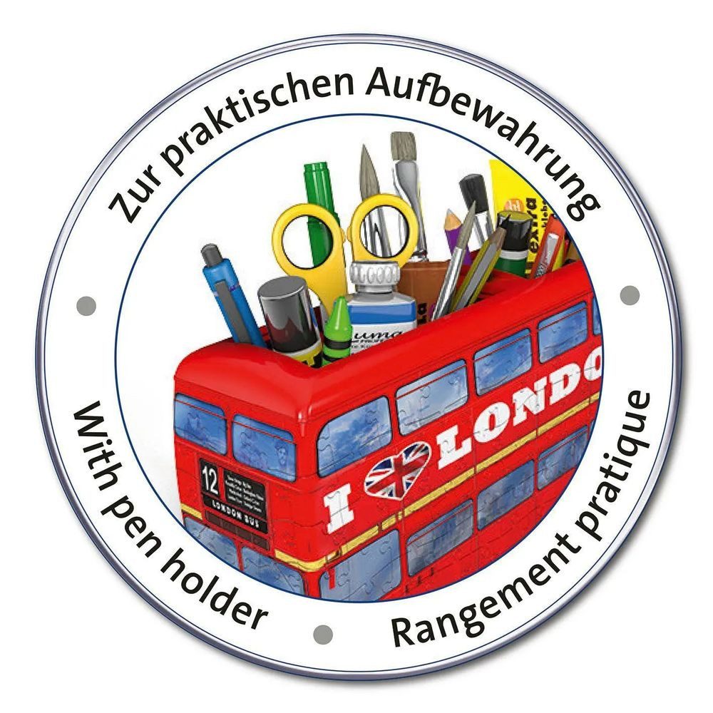 Ravensburger Puzzle London Bus, Puzzleteile