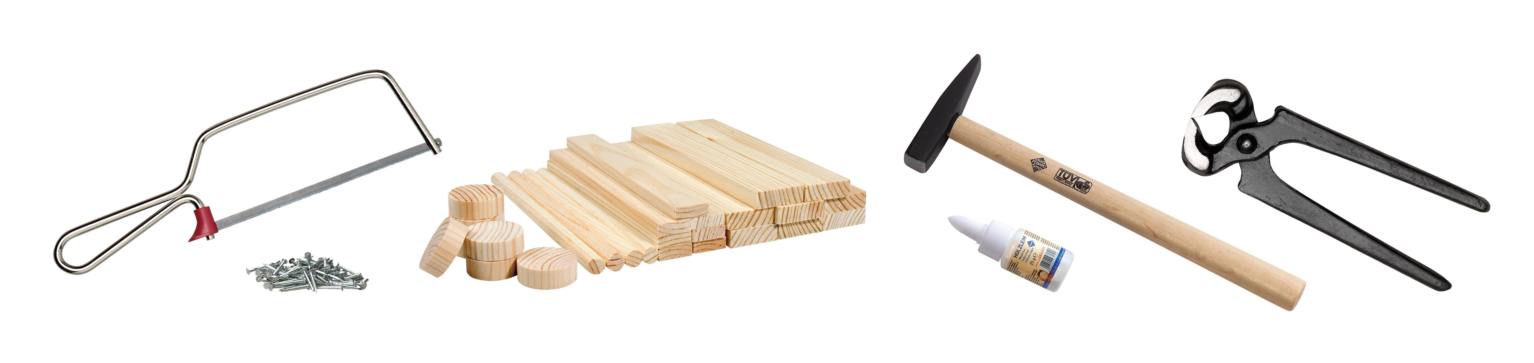 Pebaro Kreativset Holzbauset für kreative Baumeister günstig online kaufen