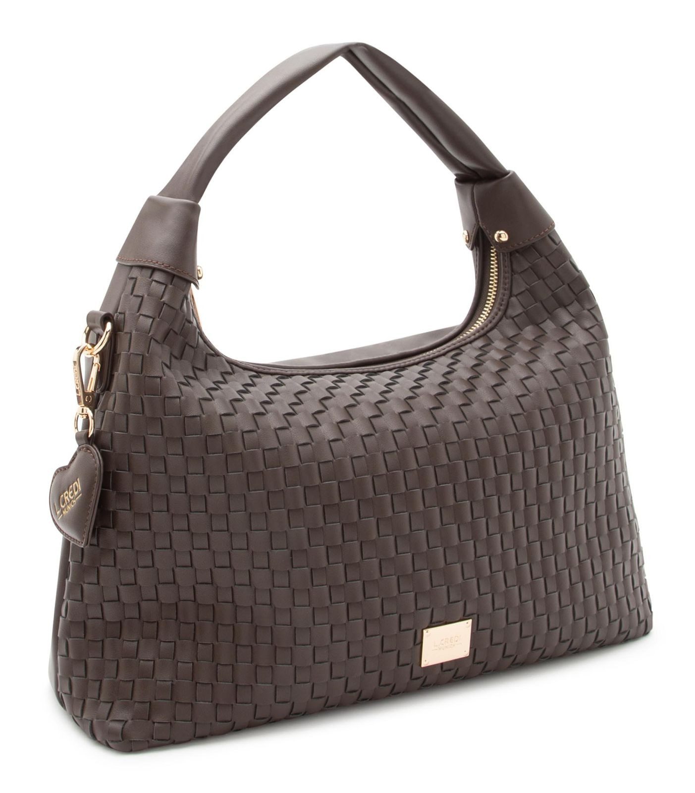 L. CREDI Schultertasche Hobo Bag