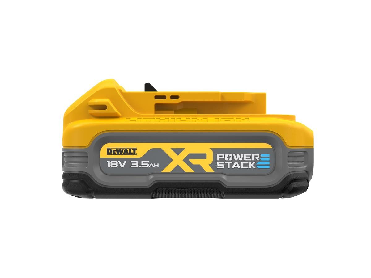DeWalt Powerstack, 18V / 3,5 Ah, 2er Set Akku (18 V), mit Pouch-Akku Technologie, für alle 18 Volt XR Akku-Maschinen
