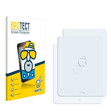 BROTECT Schutzfolie für Apple iPad Pro 11" 2018 (Rückseite), Displayschutzfolie, 2 Stück, Folie matt entspiegelt