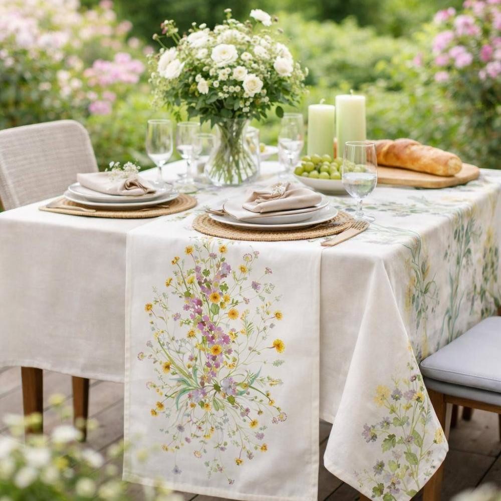 sander table + home Tischläufer Tischläufer Erba 50 x 140 cm