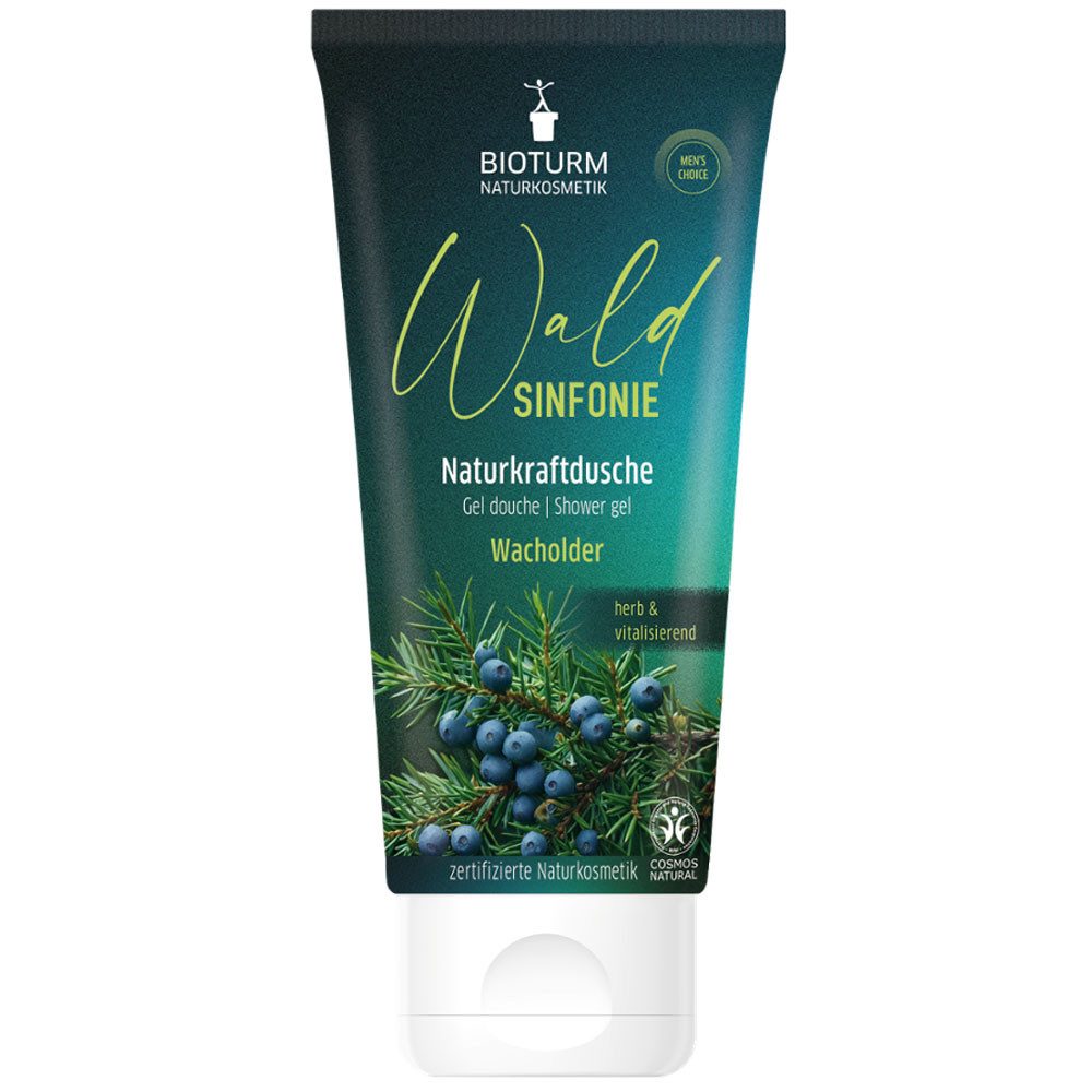 Bioturm Duschgel Wald-Sinfonie Naturkraftdusche Wacholder, 200 ml
