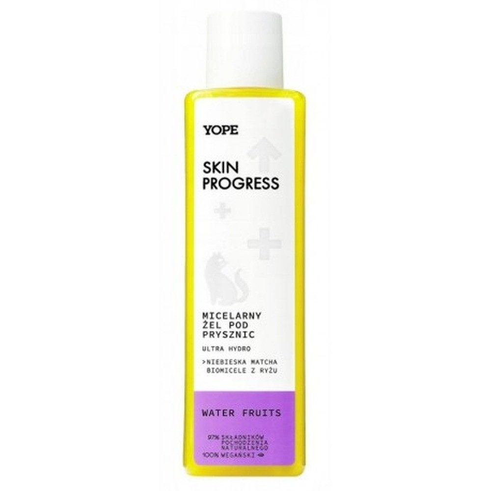 YOPE Duschgel Progress Ultra Hydro micellares DUSCHGEL Water Fruits 200 ml