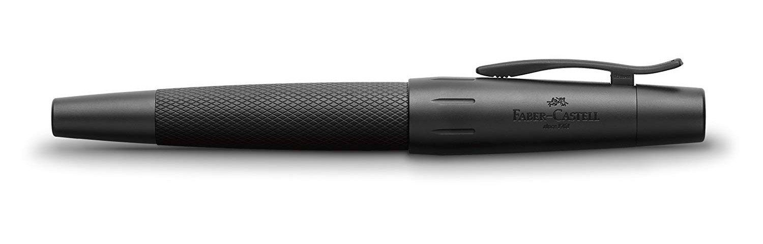 Faber-Castell Füllfederhalter Faber-Castell Füller e-motion, M, pure black