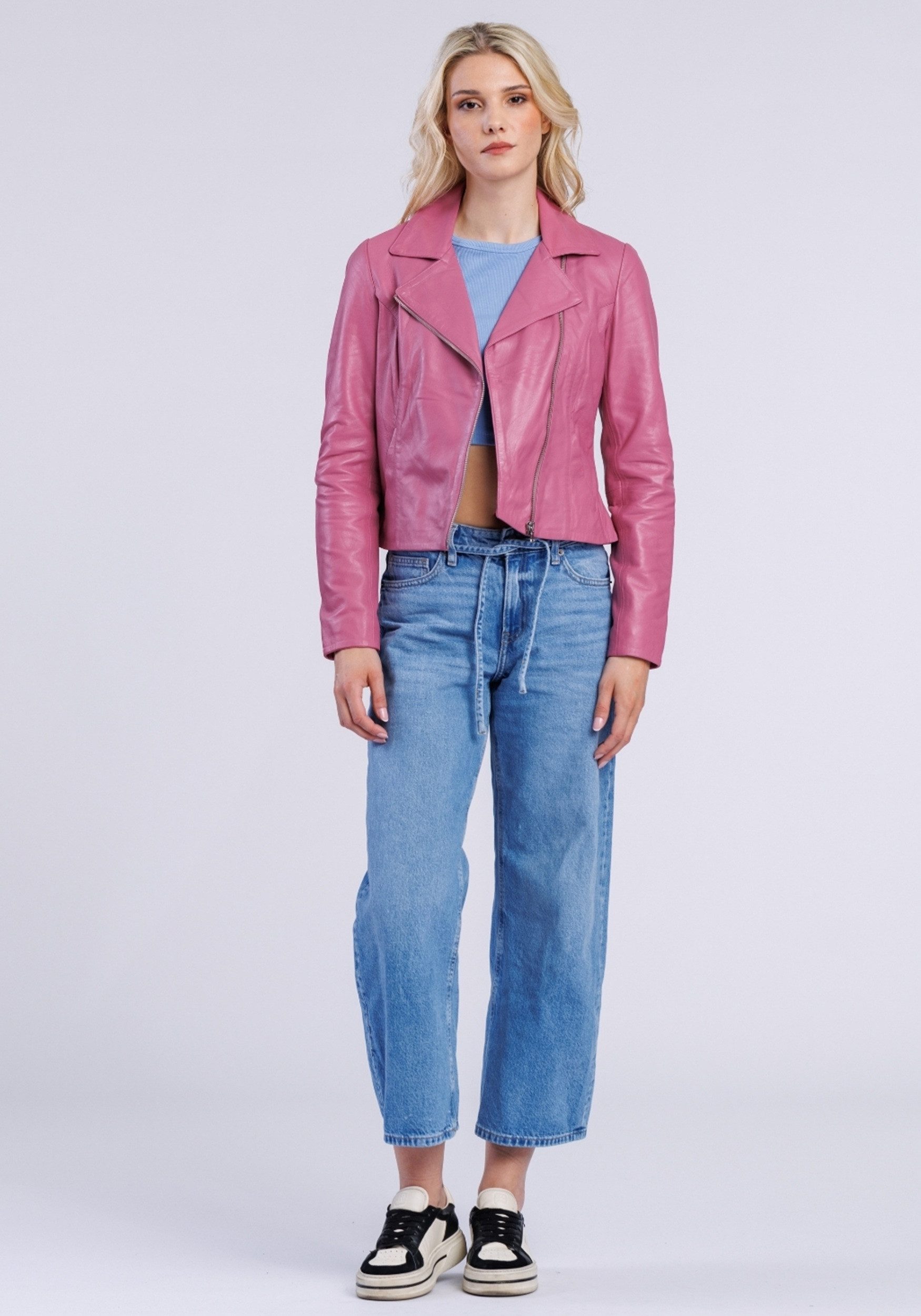 Freaky Nation Lederjacke Lederjacke-FN