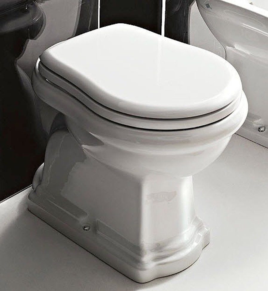 Kerasan Retro' Monoblock-Toilette mit Spülkasten, Geberit