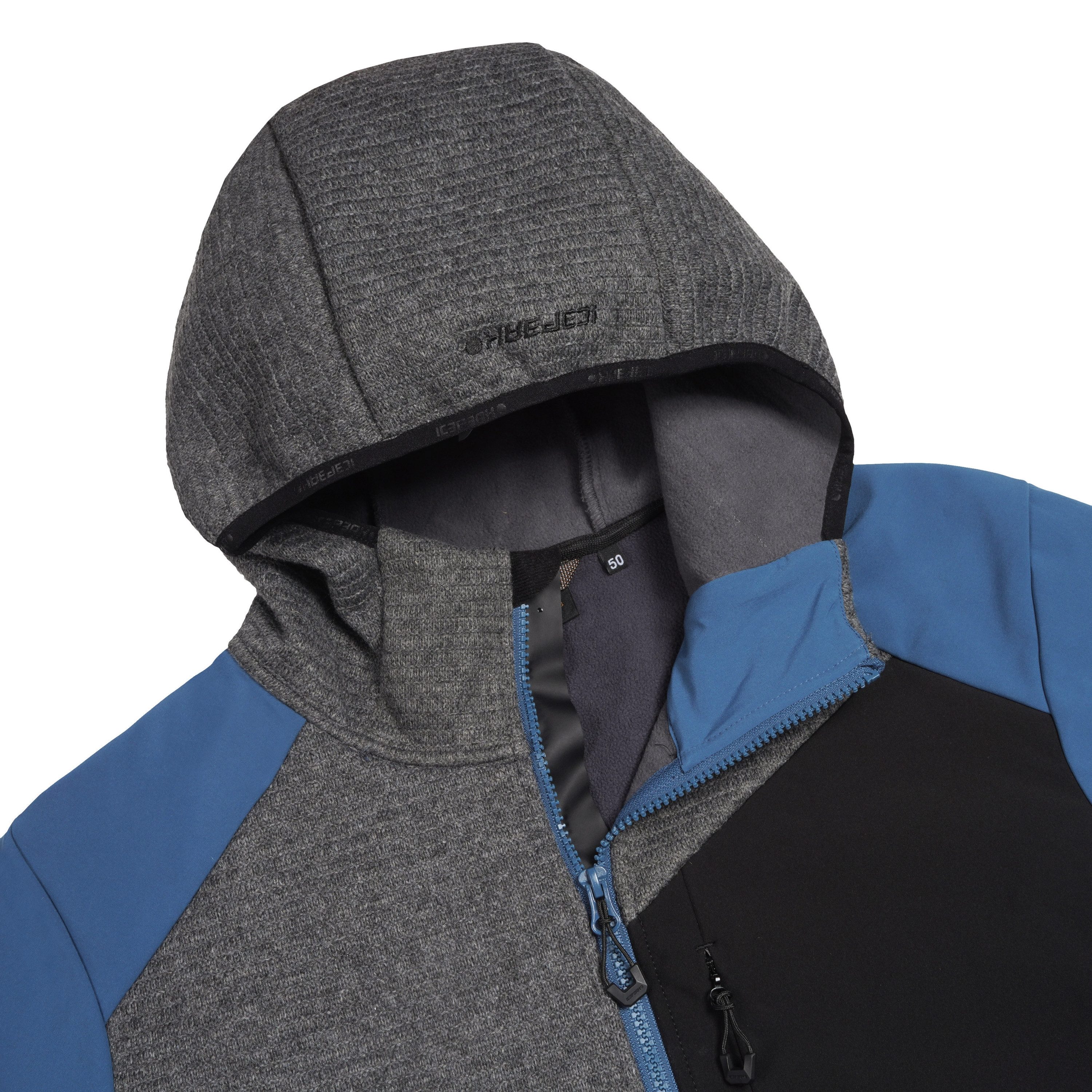Icepeak Winterjacke Danfort Softshell grau blau