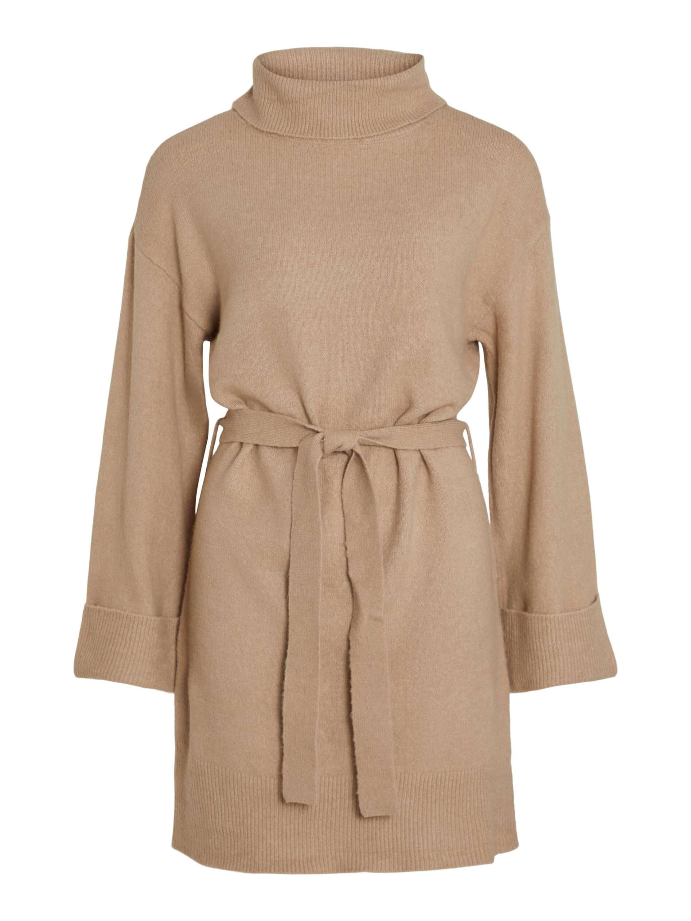 Vila Strickkleid VIROLFIE (1-tlg) Plain/ohne Details günstig online kaufen