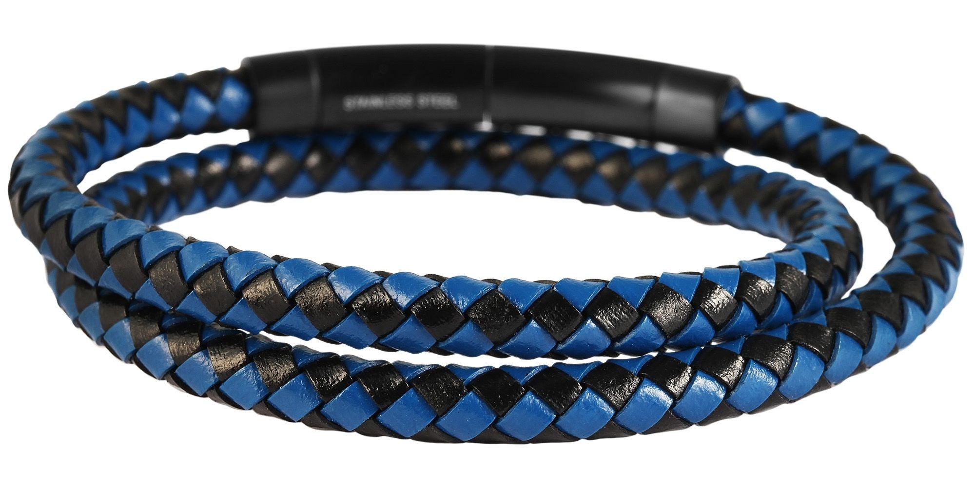 Adelia´s Wickelarmband Herren Armband – Wickelarmband aus Leder 43 cm, Zum Verschenken – passend für viele Anlässe