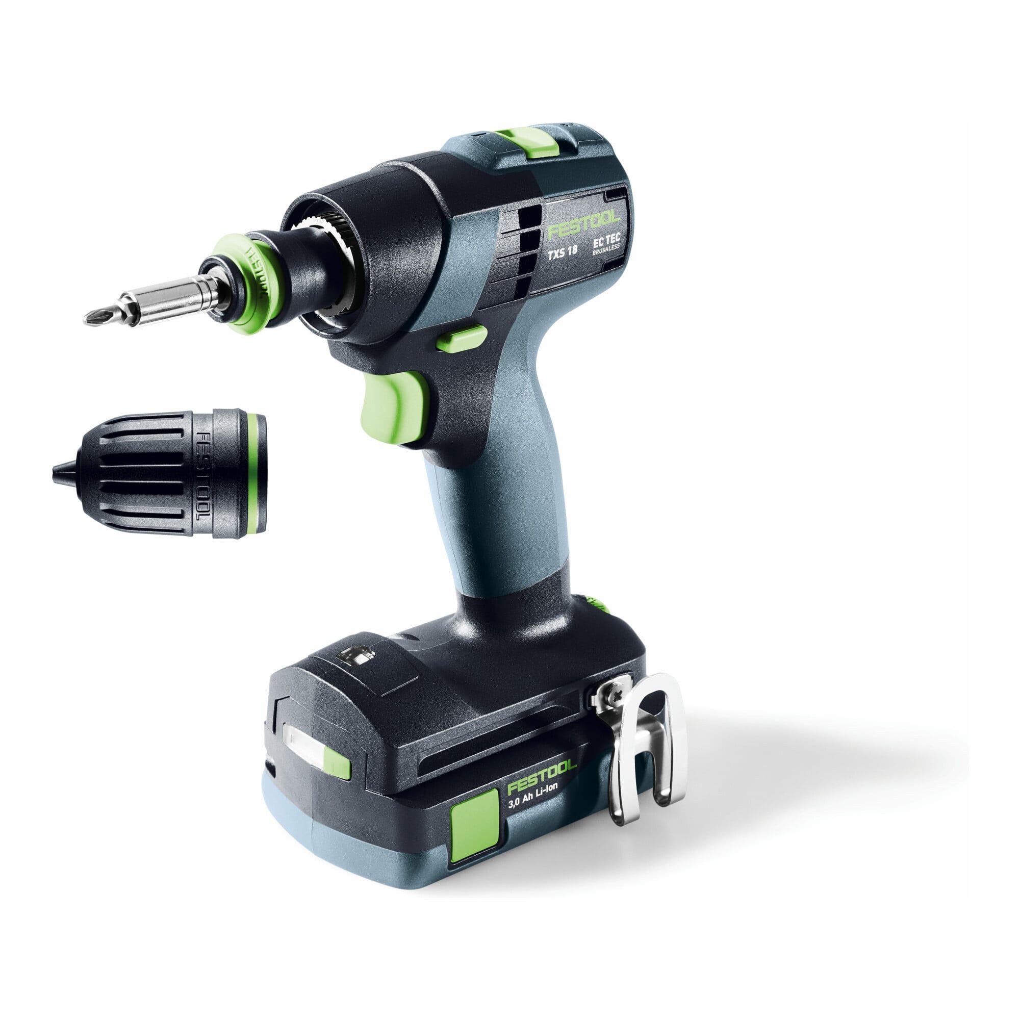 FESTOOL Bohrschrauber Festool Akku-Bohrschrauber TXS 18 C 3,0-Plus