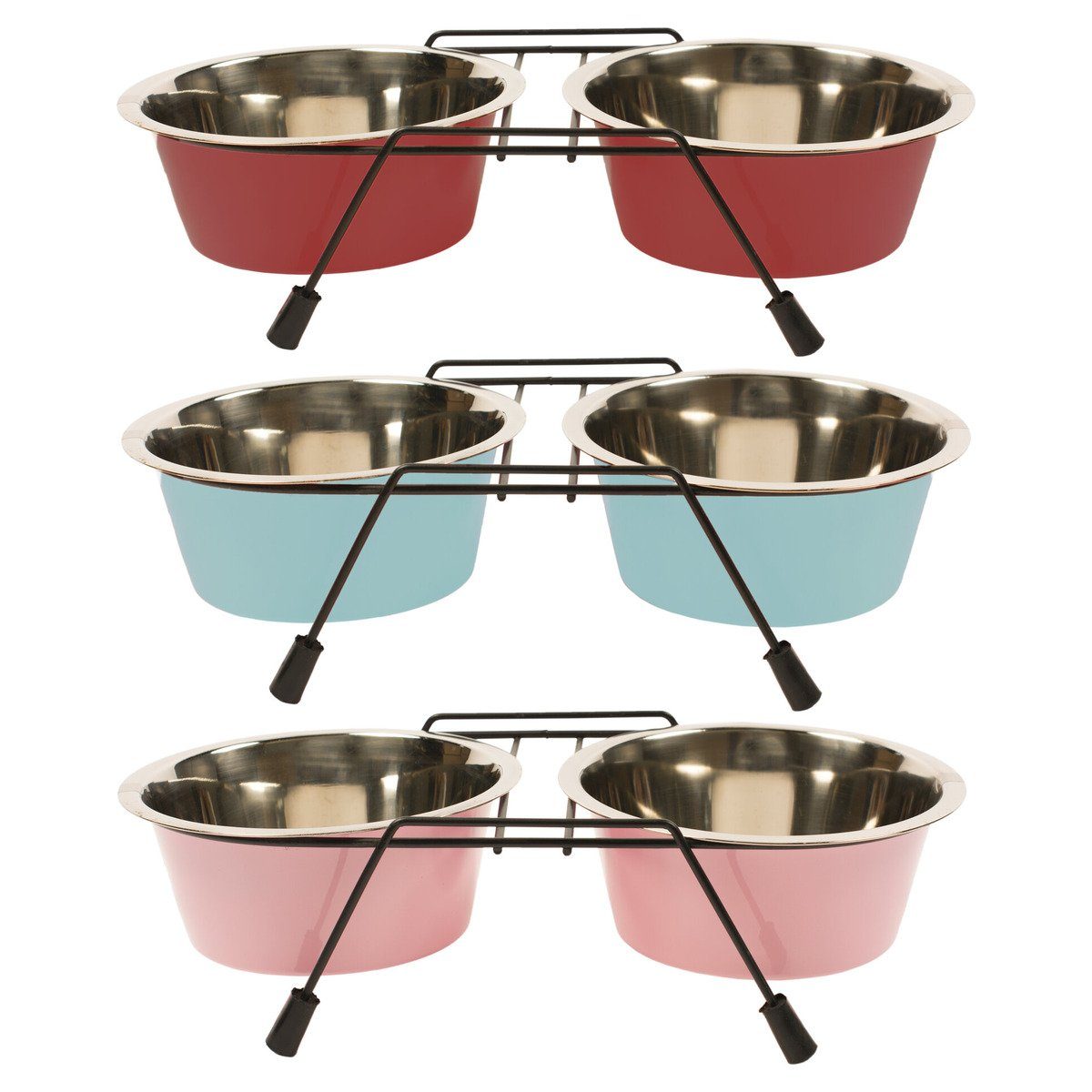 DUVO+ Napf-Set Dinner Set Napfständer + Näpfe