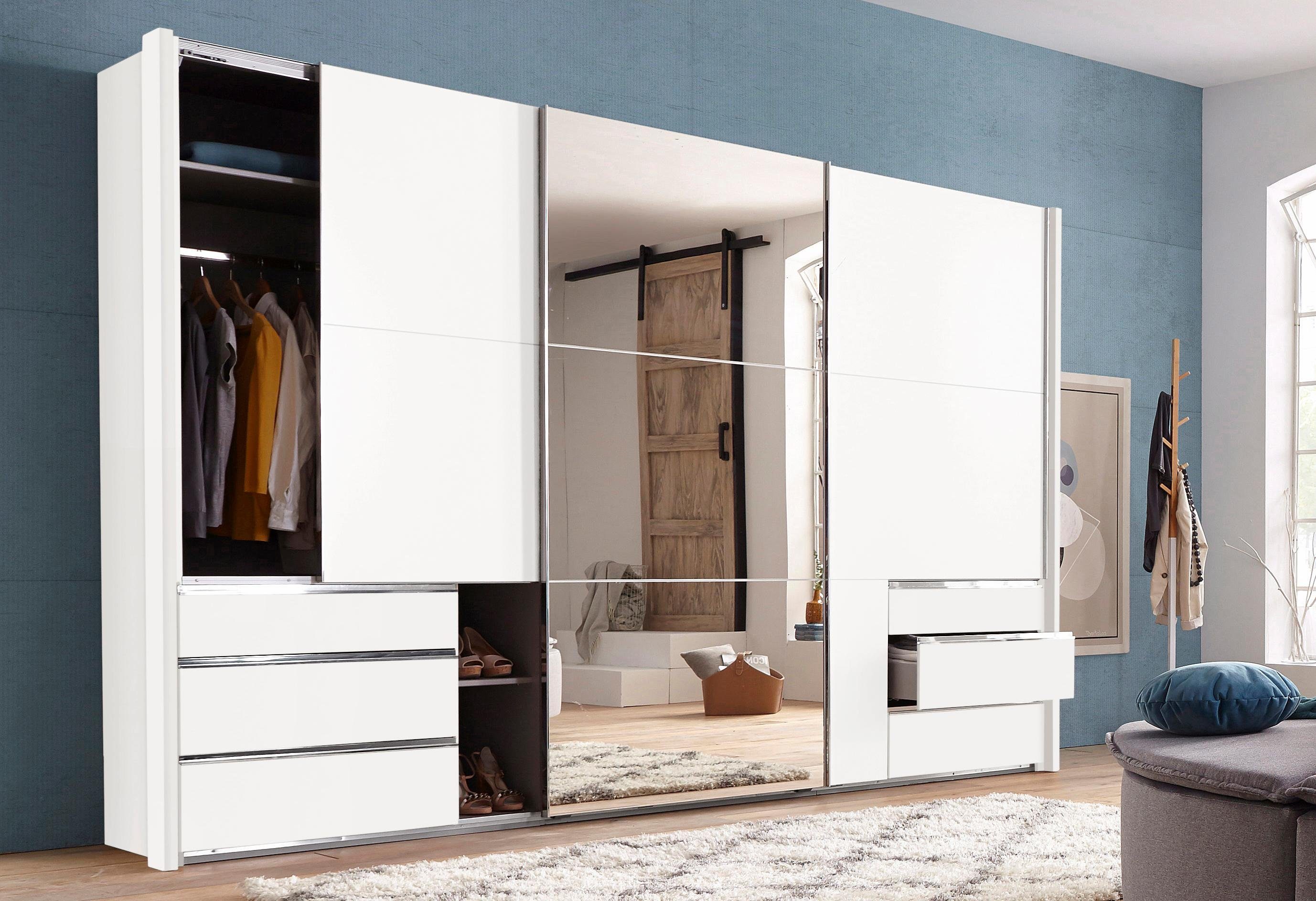 Wimex Schwebetürenschrank "Level by fresh to go" mit Glastüren und Synchron günstig online kaufen