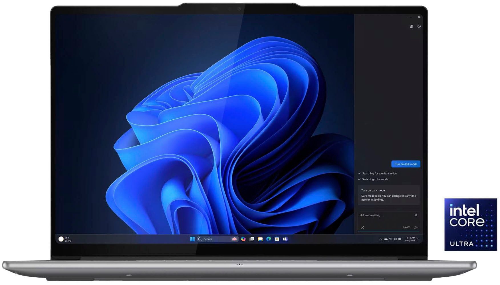 Lenovo Yoga Pro 7 14IAH10 Notebook (36,83 cm/14,5 Zoll, Intel Core Ultra 7 255H, ARC, 32 GB, 1000 GB SSD)