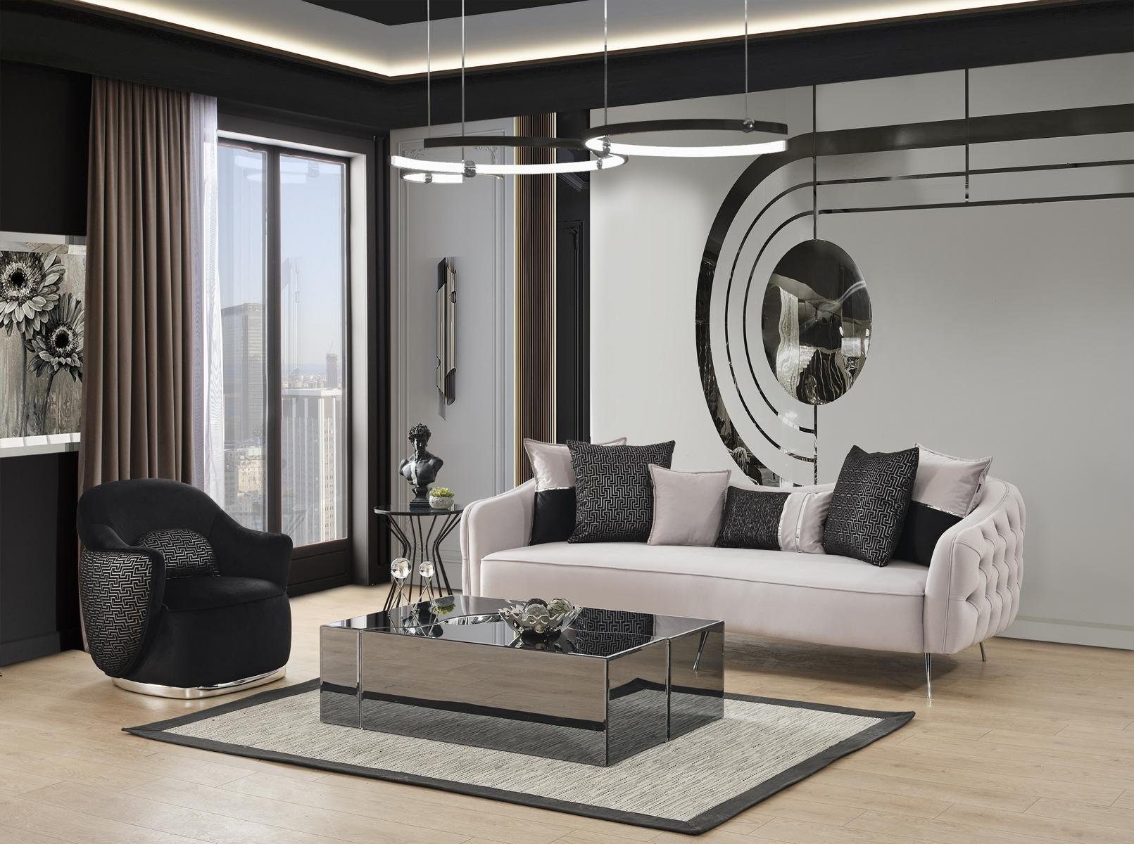 JVmoebel Couchtisch Couchtisch Glas Design Modern Luxus Möbel Neu Neu Wohnzimmer
