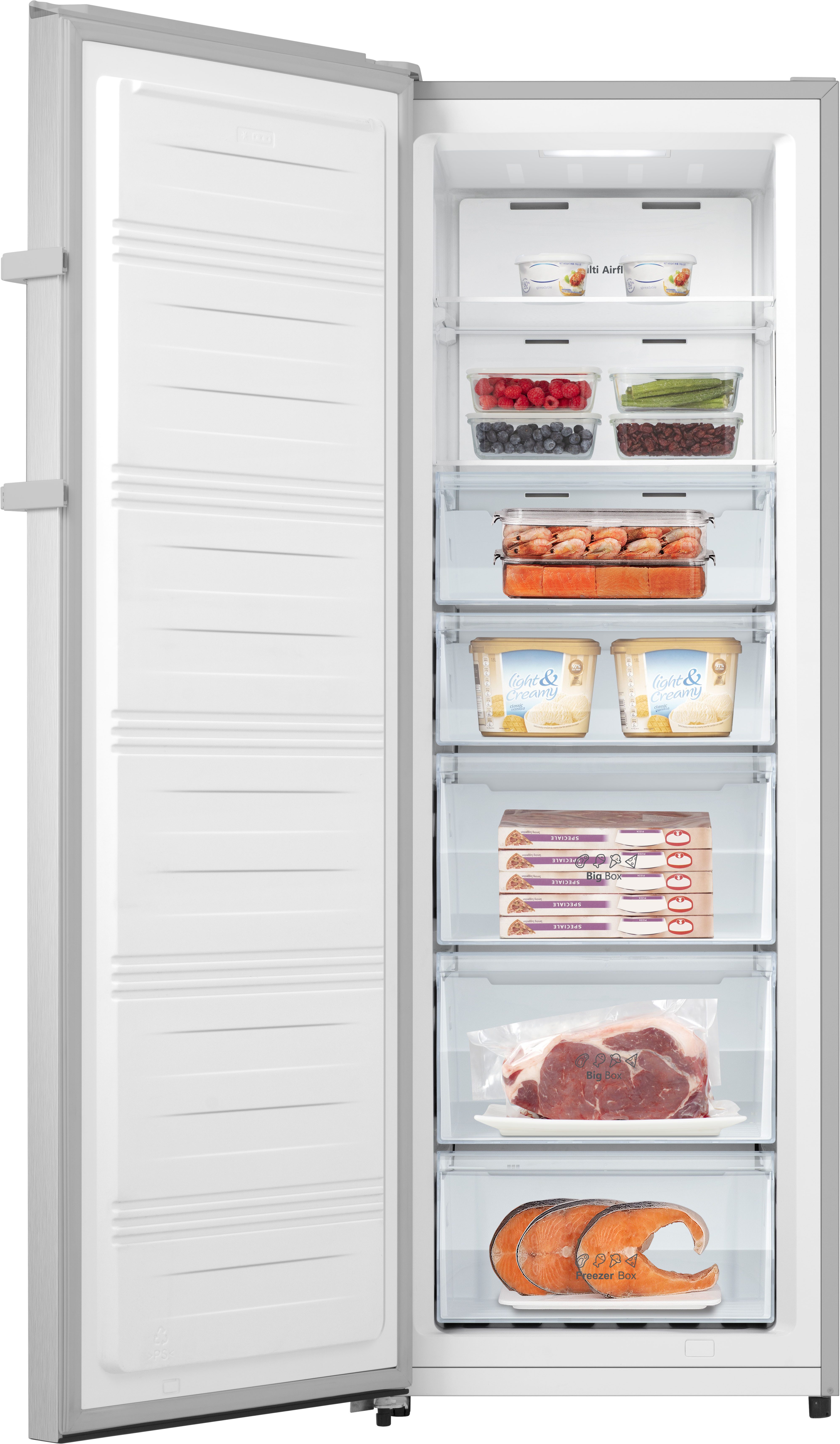 Hisense Gefrierschrank FF3N229NEIC, 172 cm hoch, 59,5 cm breit, LED Display