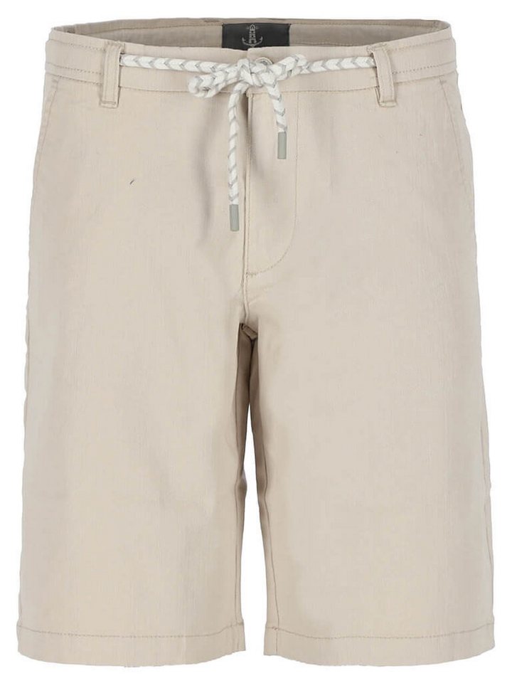 Leitfeuer Sweatshorts 20842 Damen Shorts Kordelzug, umgekrempeltem Saum & französischen Taschen