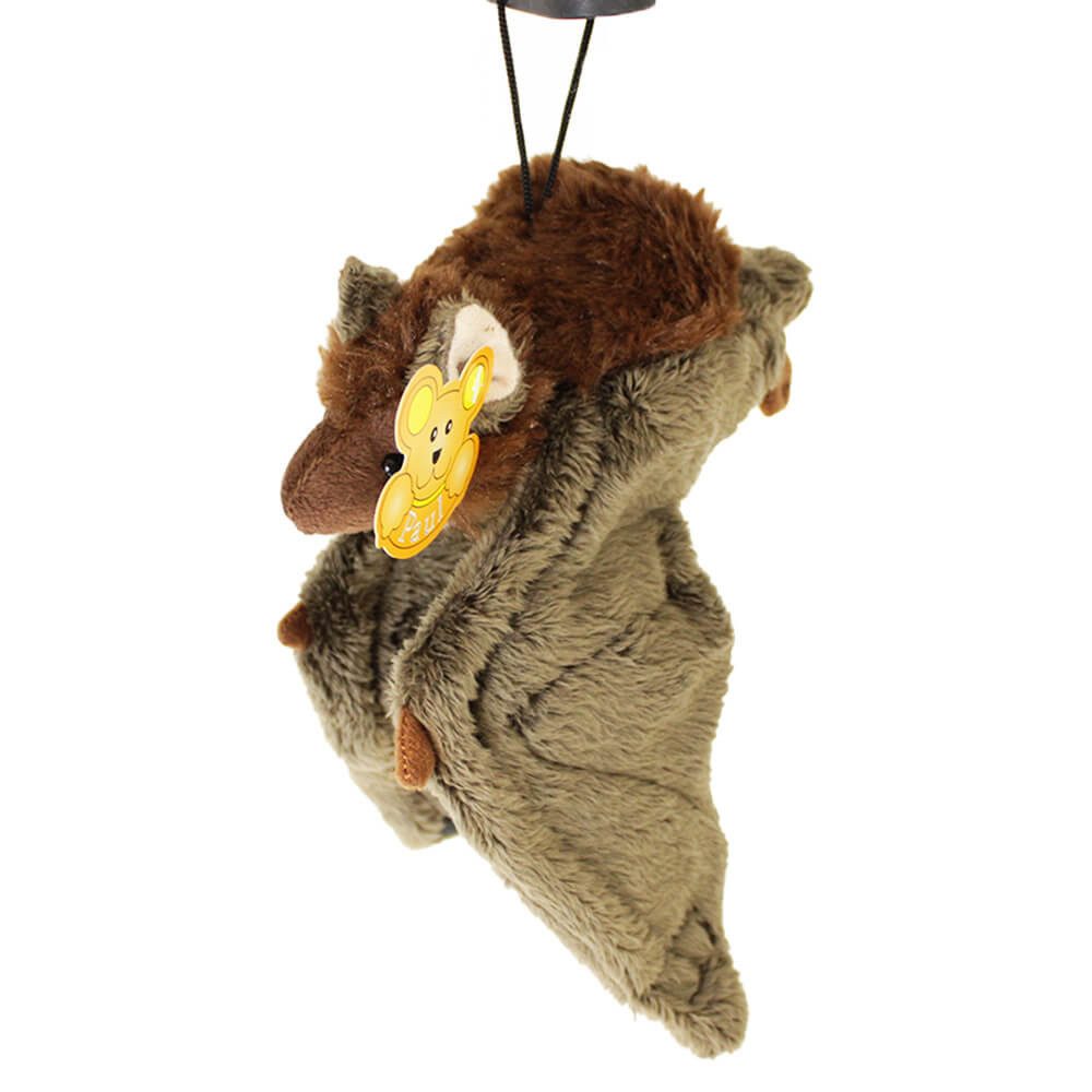 BEMIRO Tierkuscheltier Fledermaus Plüschtier mit Schlaufe Halloween - ca. 40 cm Spannweite