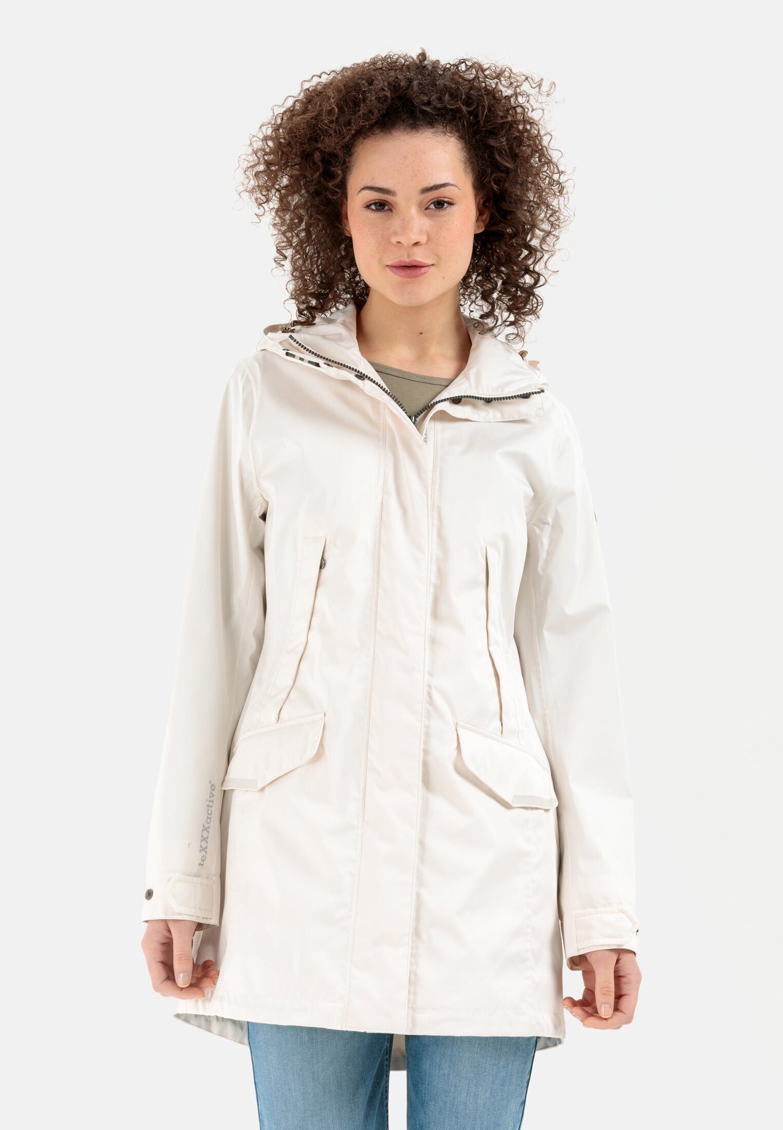 Funktionsparka aus einem Organic Cotton Mix