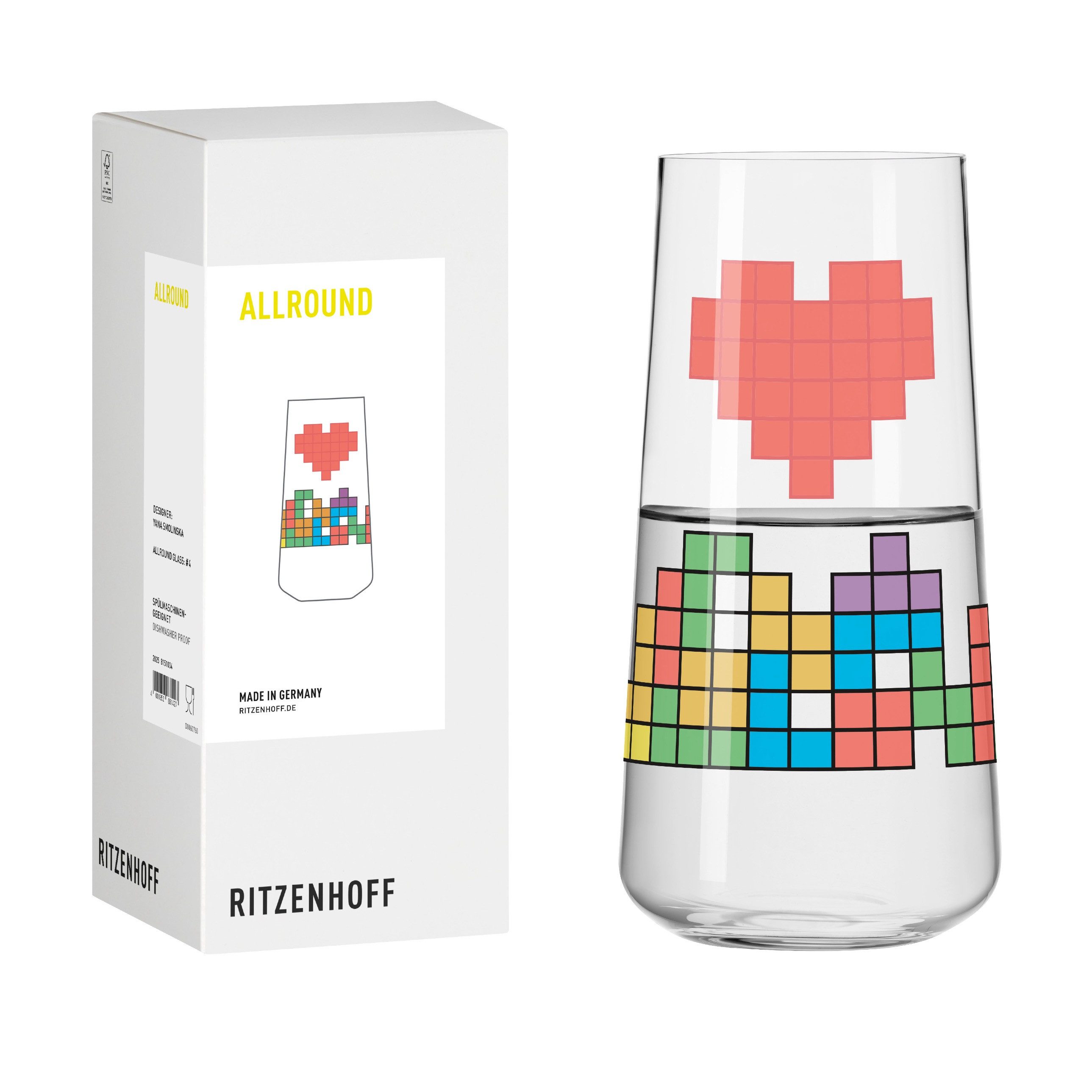 Ritzenhoff Glas Gamers, Kristallglas