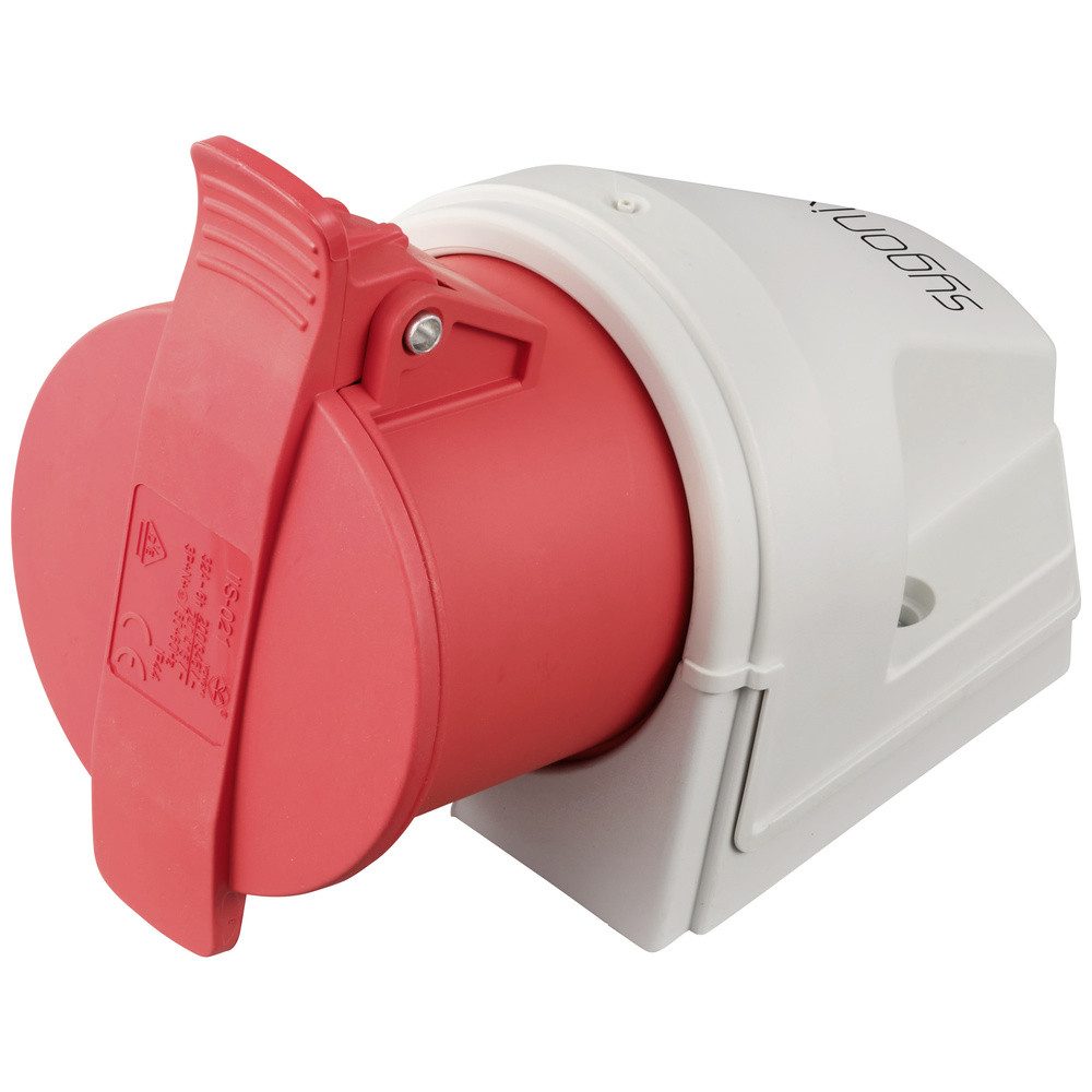 Steckdose Sygonix SY-6271340 CEE Wandsteckdose 32 A 5polig 415 V/AC 1 St.
