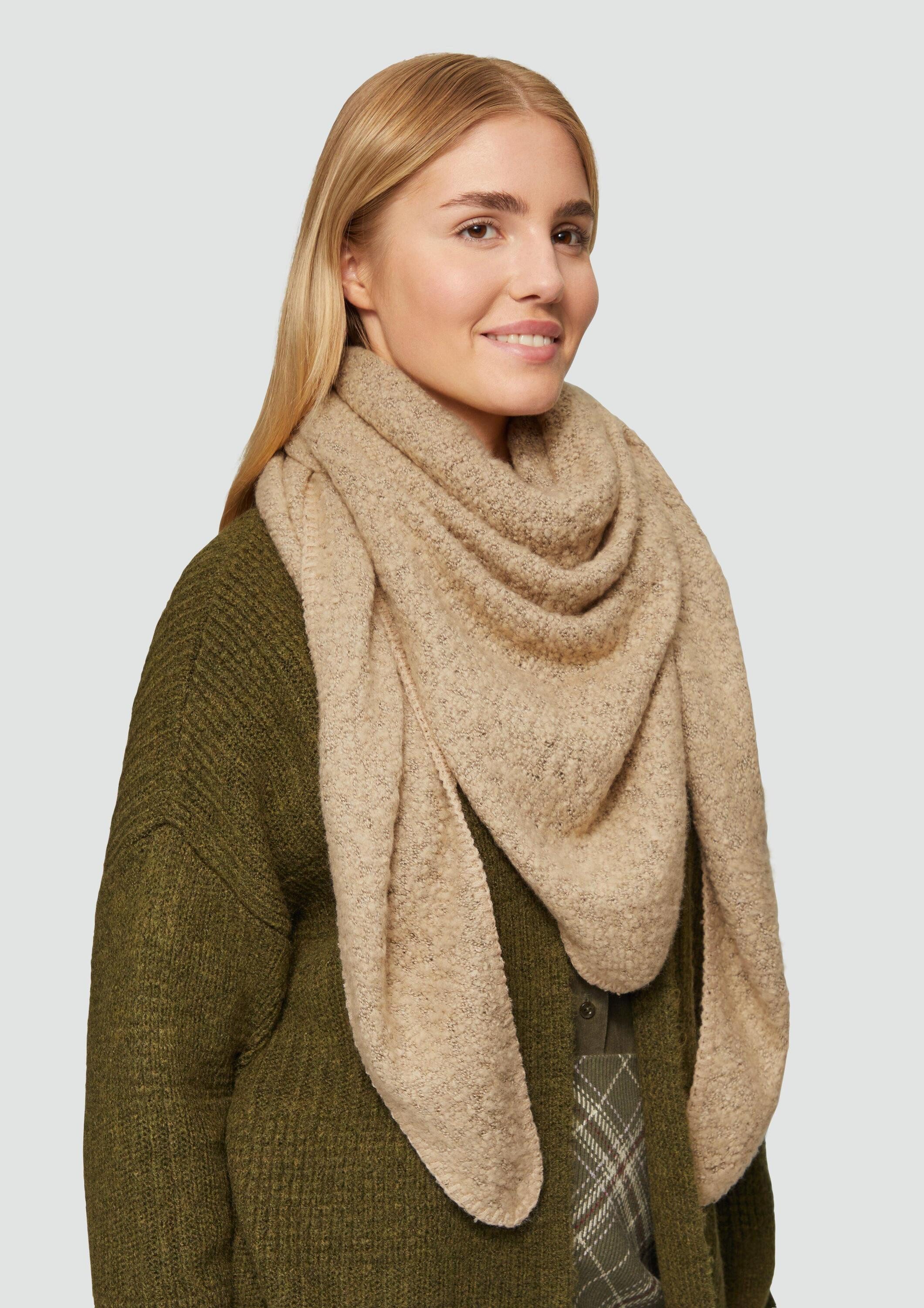 s.Oliver Schal Tuch, Schal aus Baumwollmix günstig online kaufen