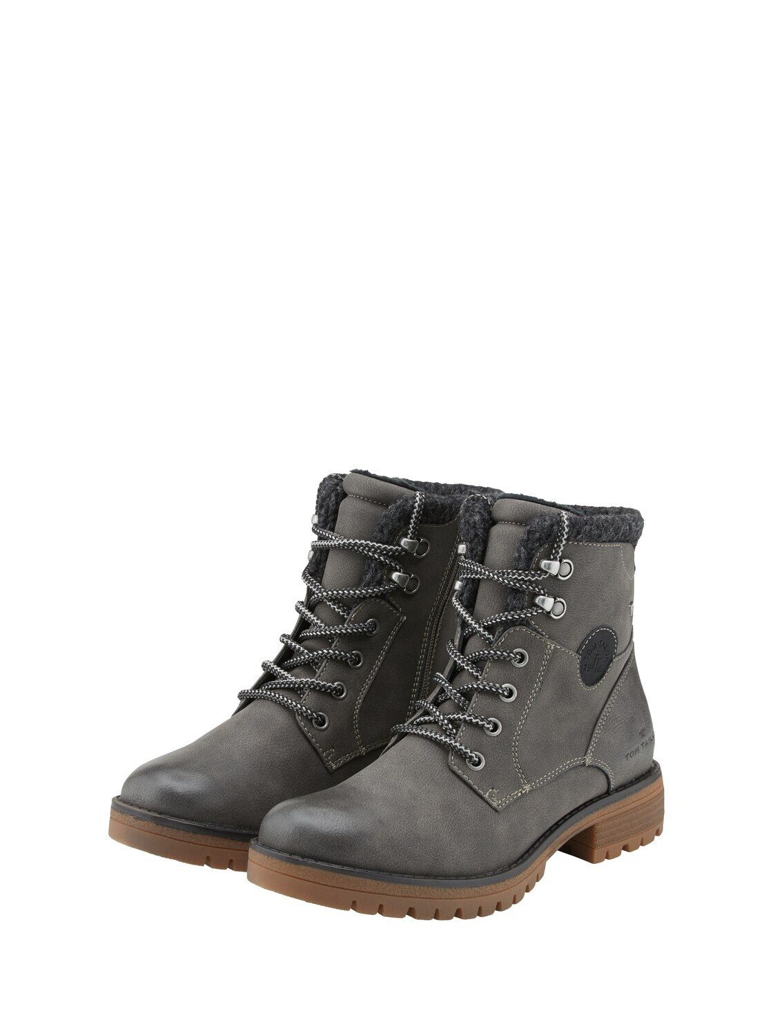 TOM TAILOR Shoes Licence Schnürstiefel Gefütterte Stiefel
