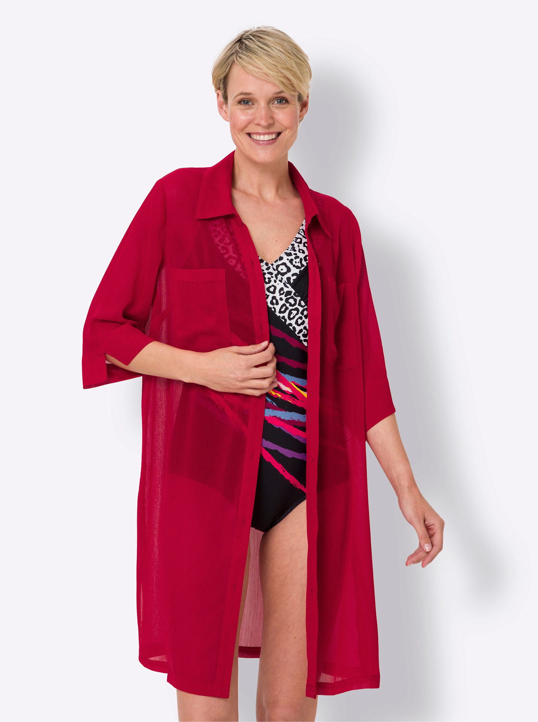 Sieh an! Strandkleid Strandbluse