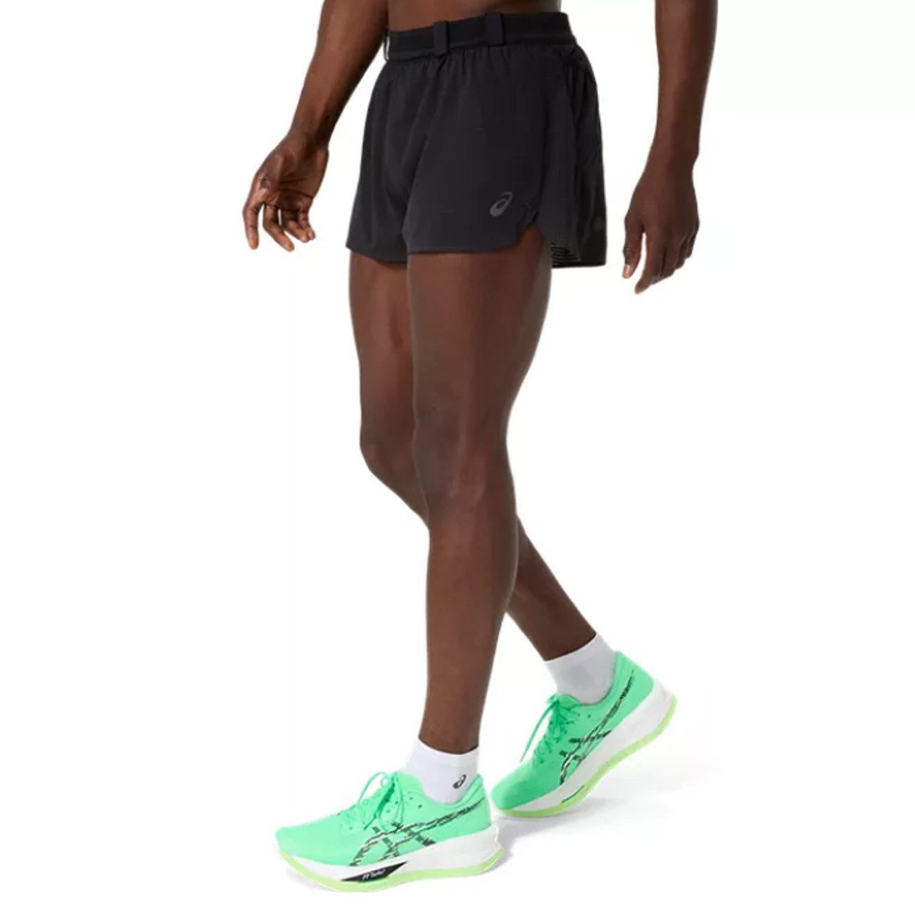 Asics Sporthose Asics Metarun Split Short Herren Schwarz