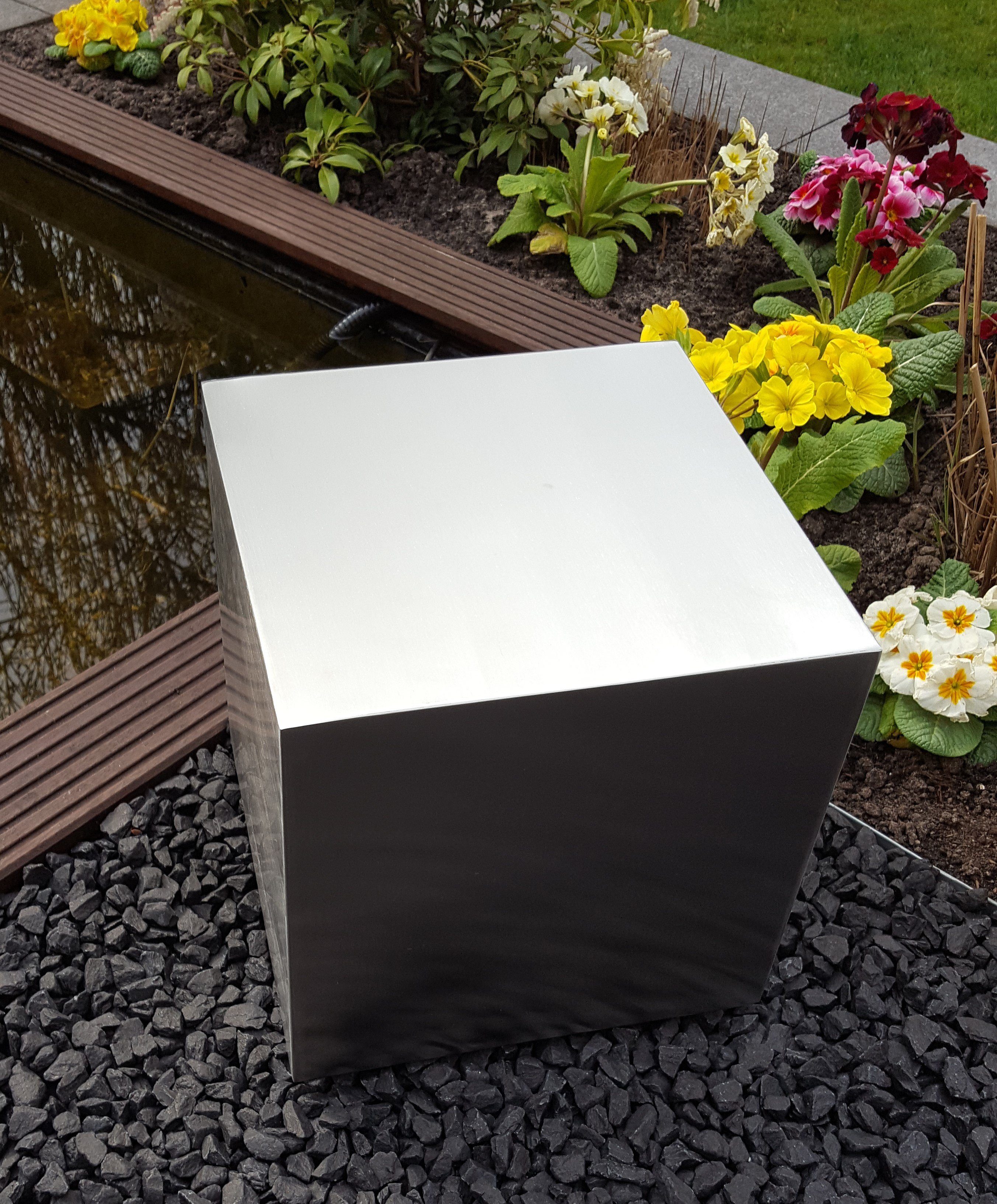 Jürgen Bocker - Gartenambiente Gartenfigur Dekorations-Quader günstig online kaufen