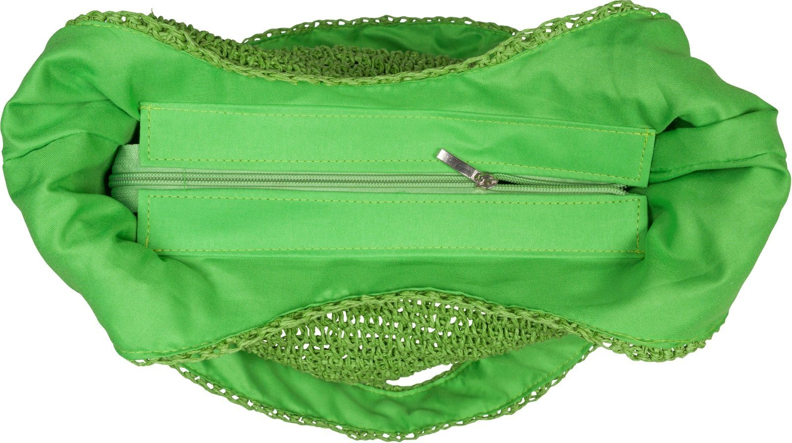 styleBREAKER Beuteltasche Papierstroh Beuteltasche (1-tlg)