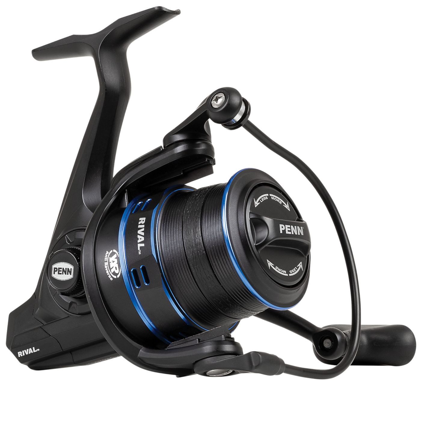 Stationärrolle Penn Rival 6000LC Longcast Blue Rolle - Angelrolle