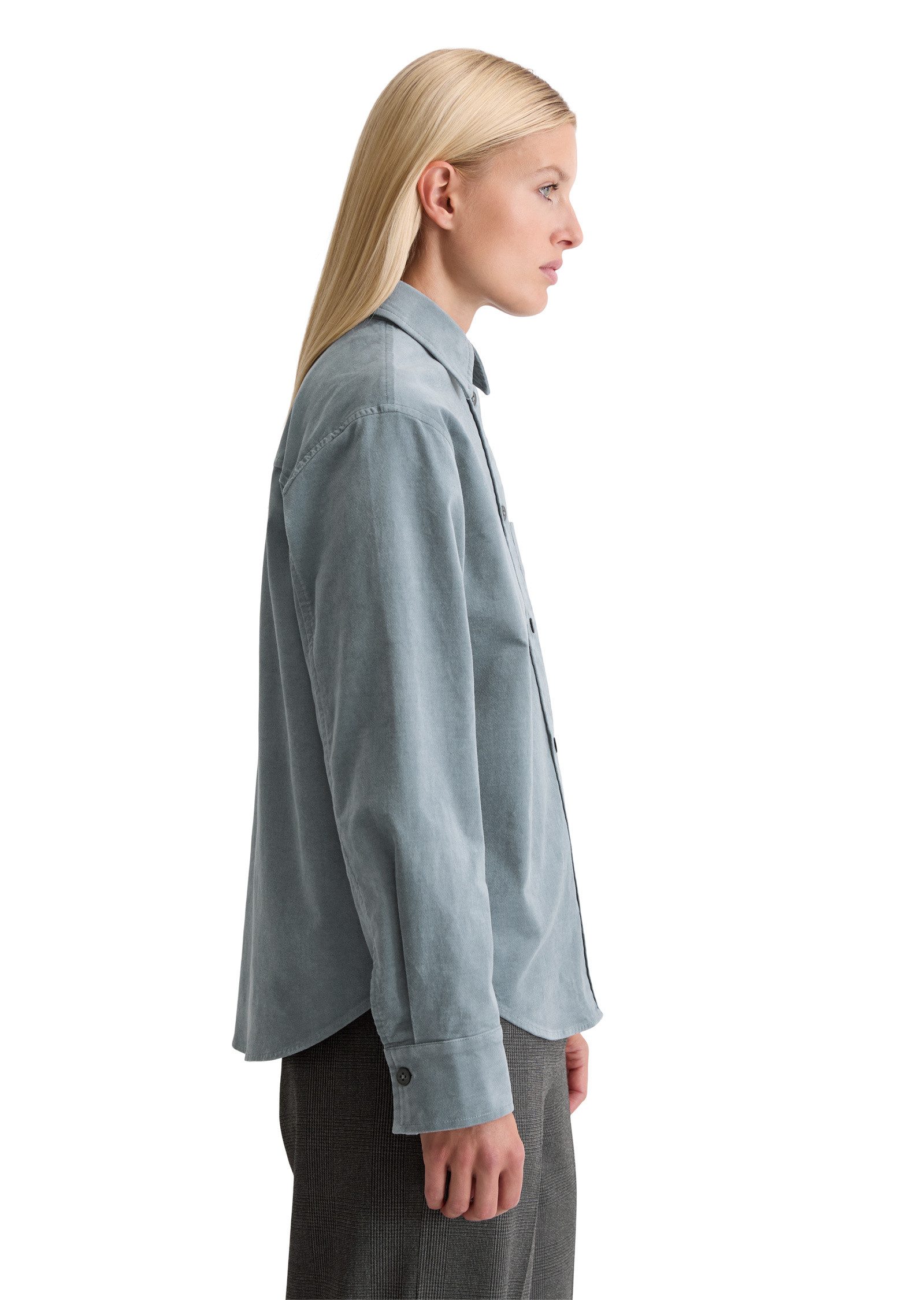 Marc O'Polo Hemdjacke aus Organic Cotton Stretch günstig online kaufen