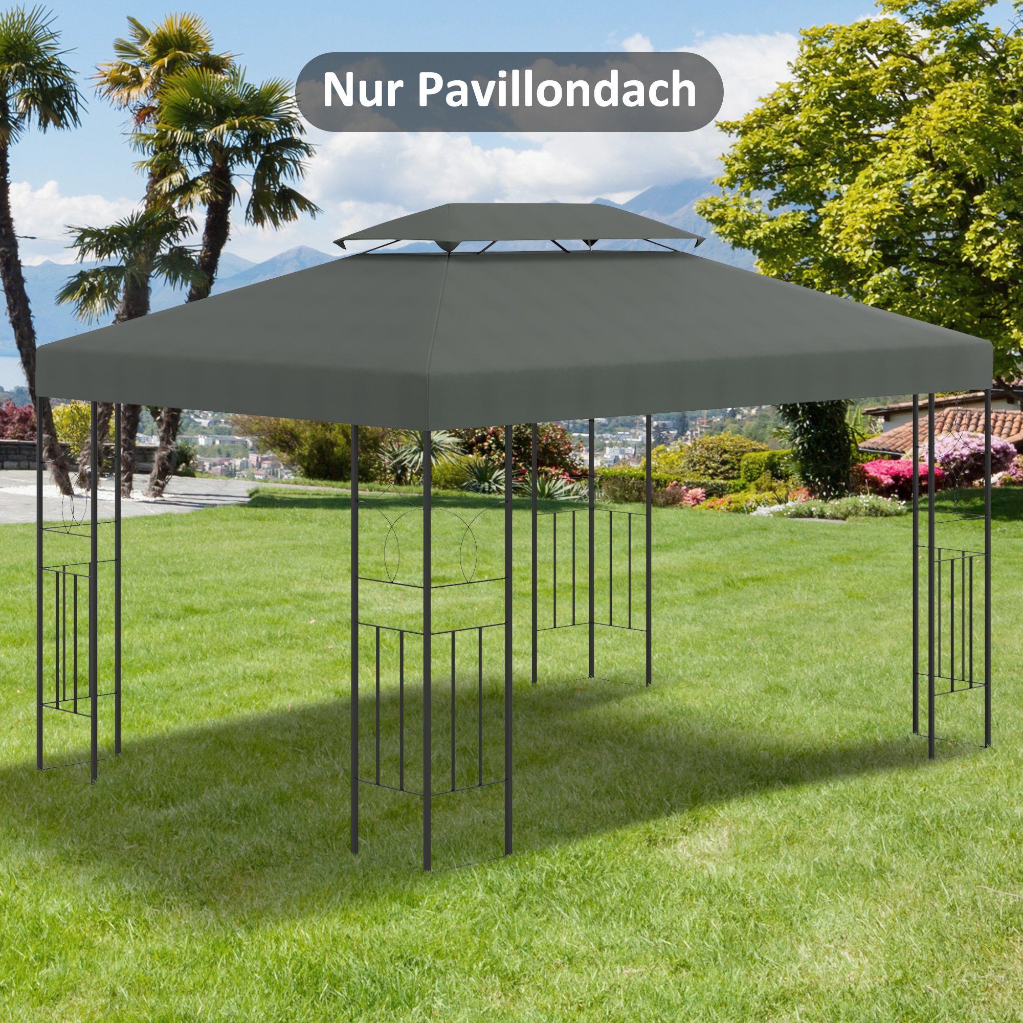 Outsunny Pavillon-Ersatzdach Pavillondach günstig online kaufen