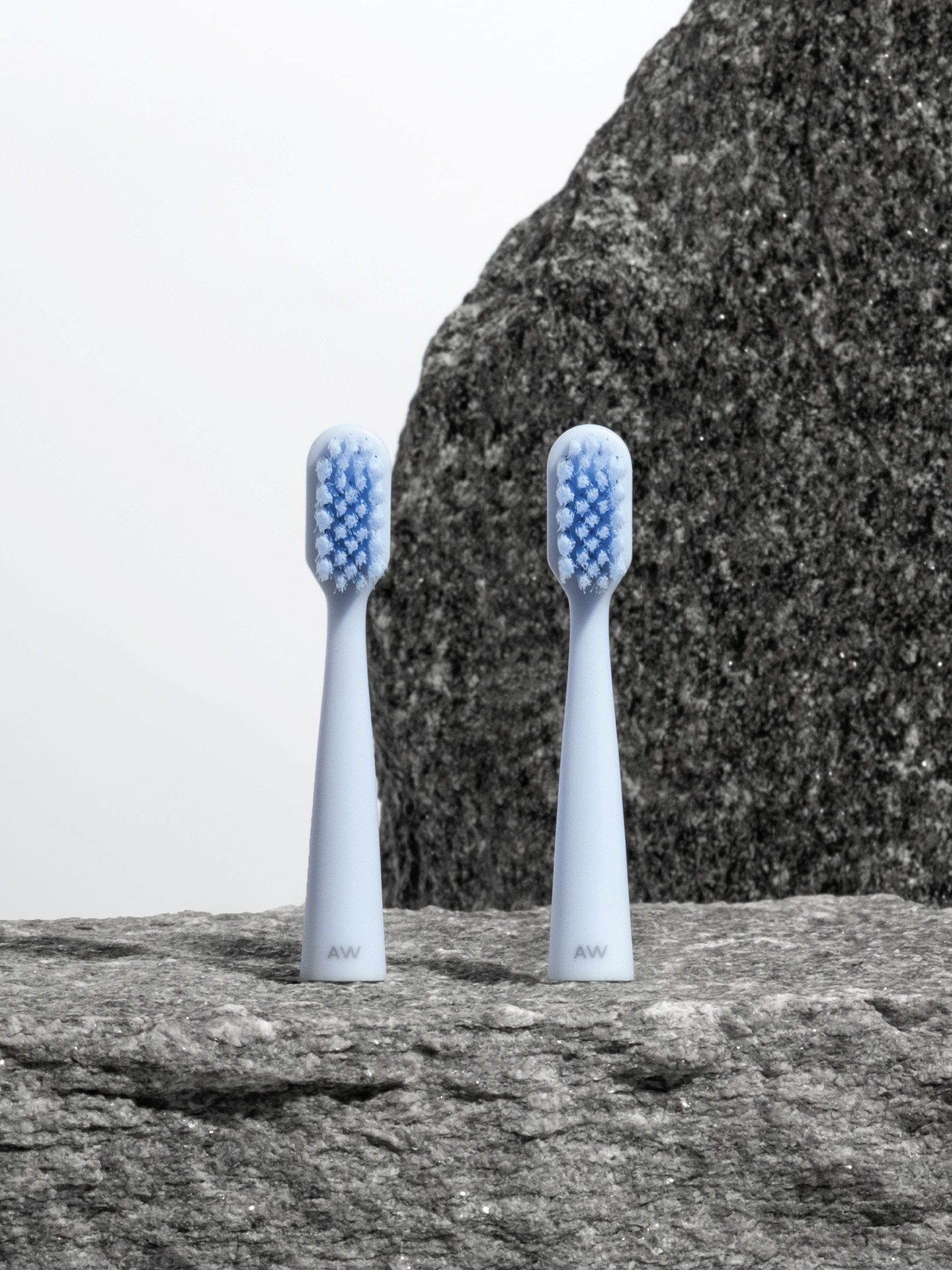 ALPINE WHITE Mundpflegecenter ALPINE WHITE Brush Heads, 2-tlg., im praktischen 2er-Pack