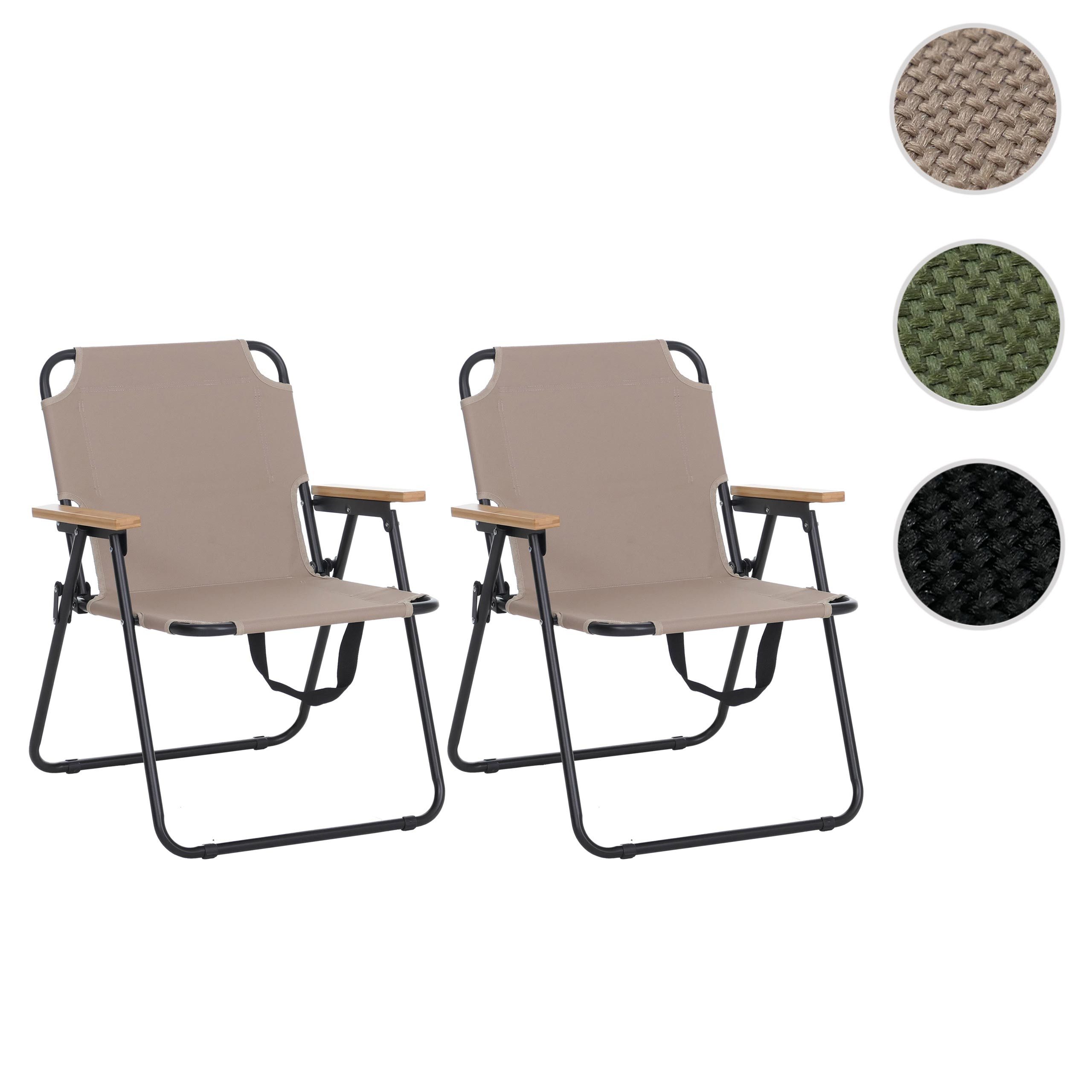 MCW Campingstuhl MCW-Q43 (Set), Leicht zu transportieren