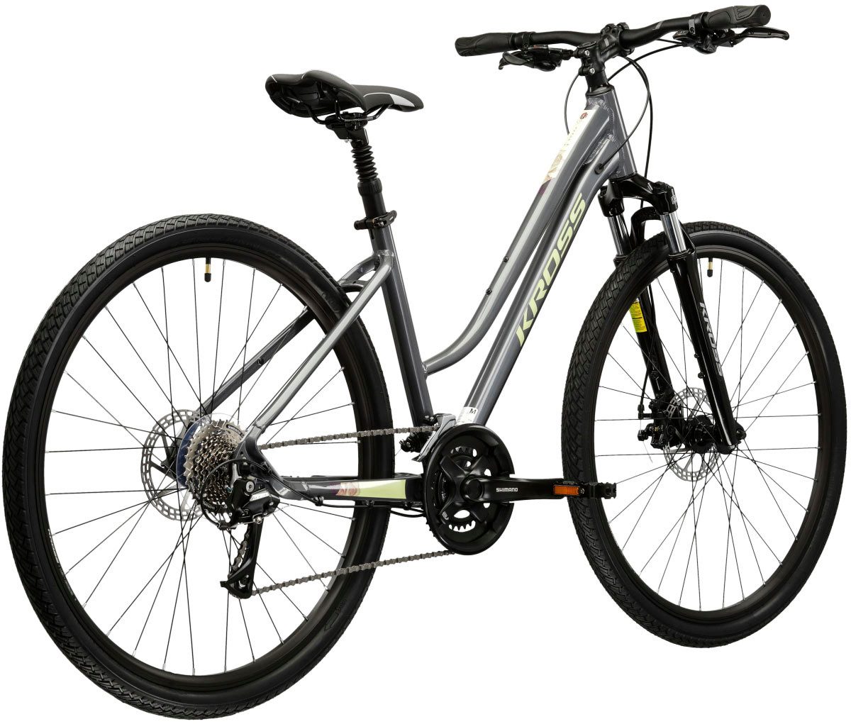 Kross Crossrad Evado 3.0, 16 Gang Shimano ACERA M3020 Schaltwerk, Kettenschaltung