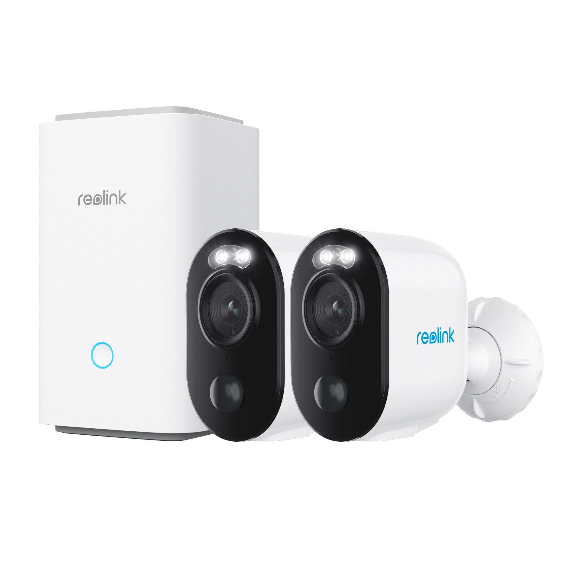 Reolink Smart Home Kamera Reolink Hub 1 mit 2x Argus B310 (Außenbereich, Integrierte Sirene)