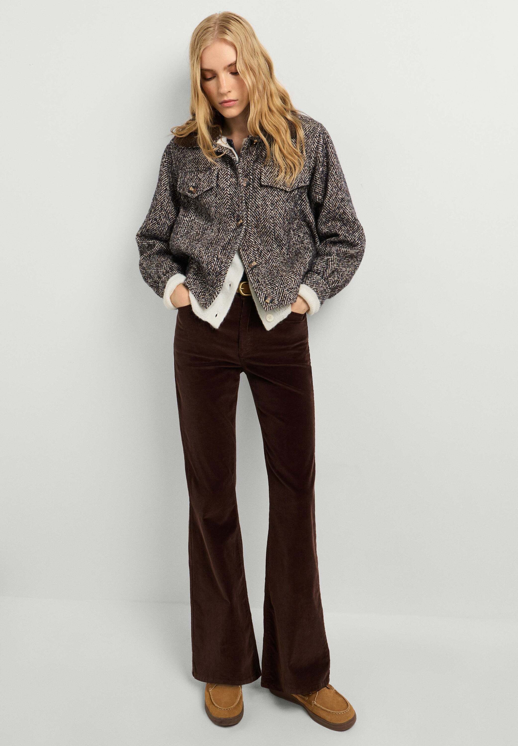 Pepe Jeans Funktionshose trousers HIGH WAIST FLARE WILLA CORDUROY