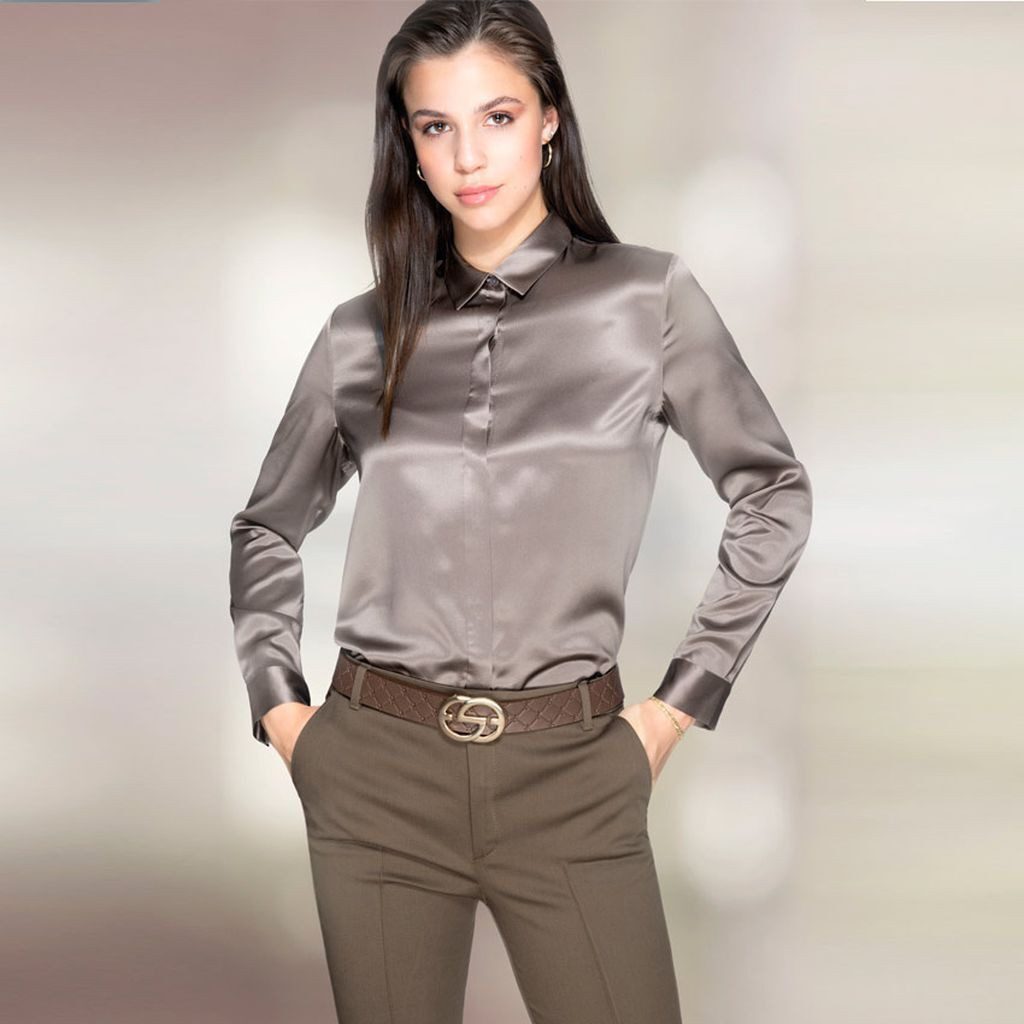 Silbergift Ledergürtel Ledergürtel mit Rautenprägung und Designschließe günstig online kaufen