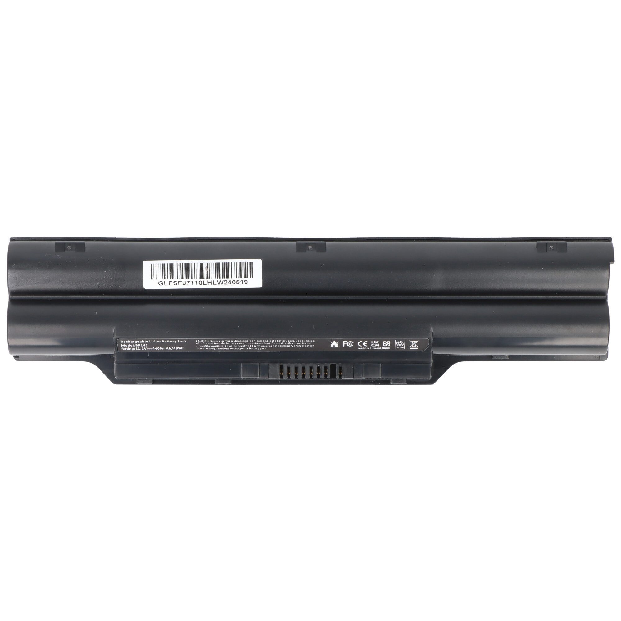 AccuCell Akku passend für Fujitsu Lifebook E782 Akku CP293550-01, CP458102-01, Akku 4400 mAh (10,8 V)