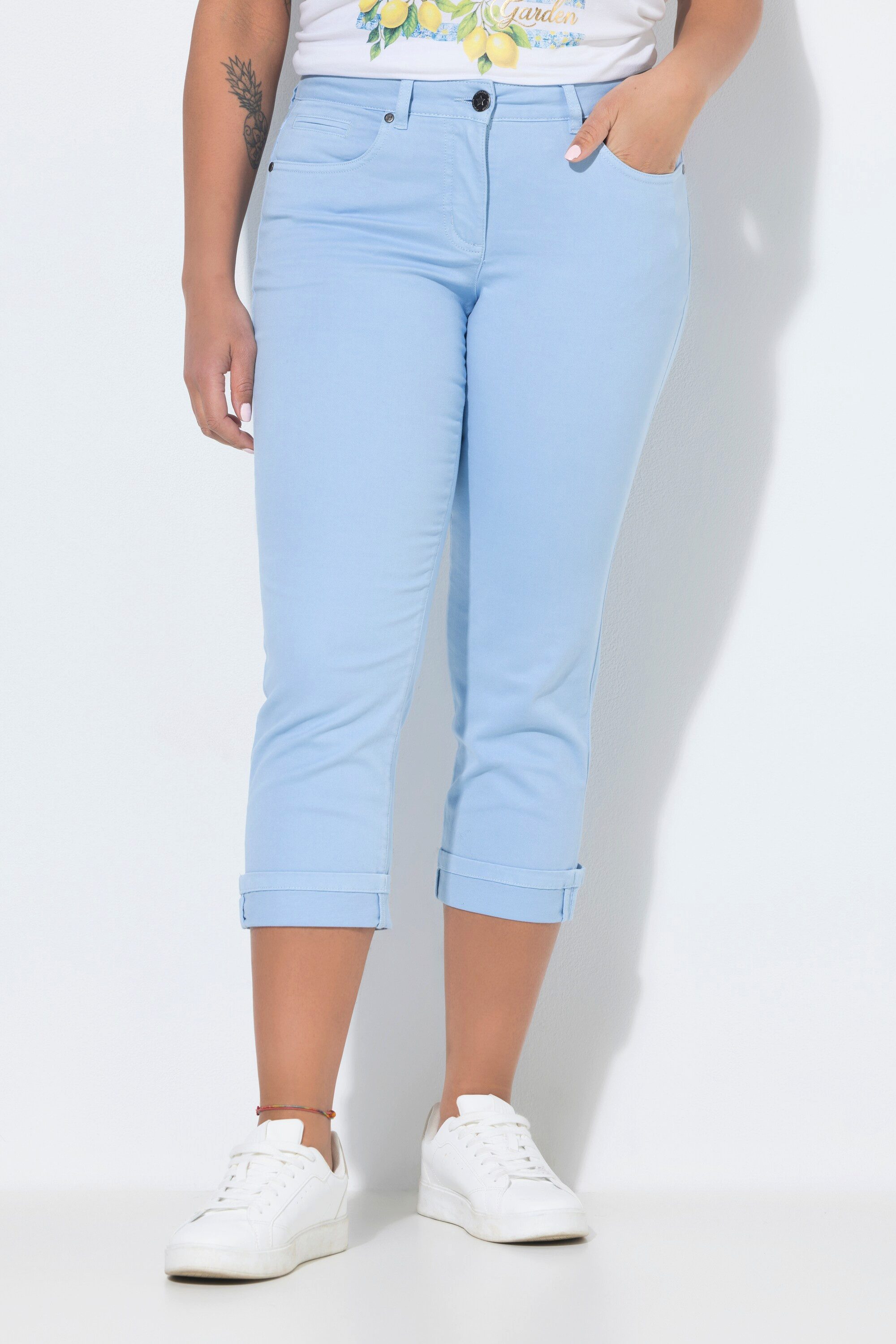 Angel of Style Regular-fit-Jeans 7/8-Jeans Amy Straight Fit Stretchkomfort 5-Pocket